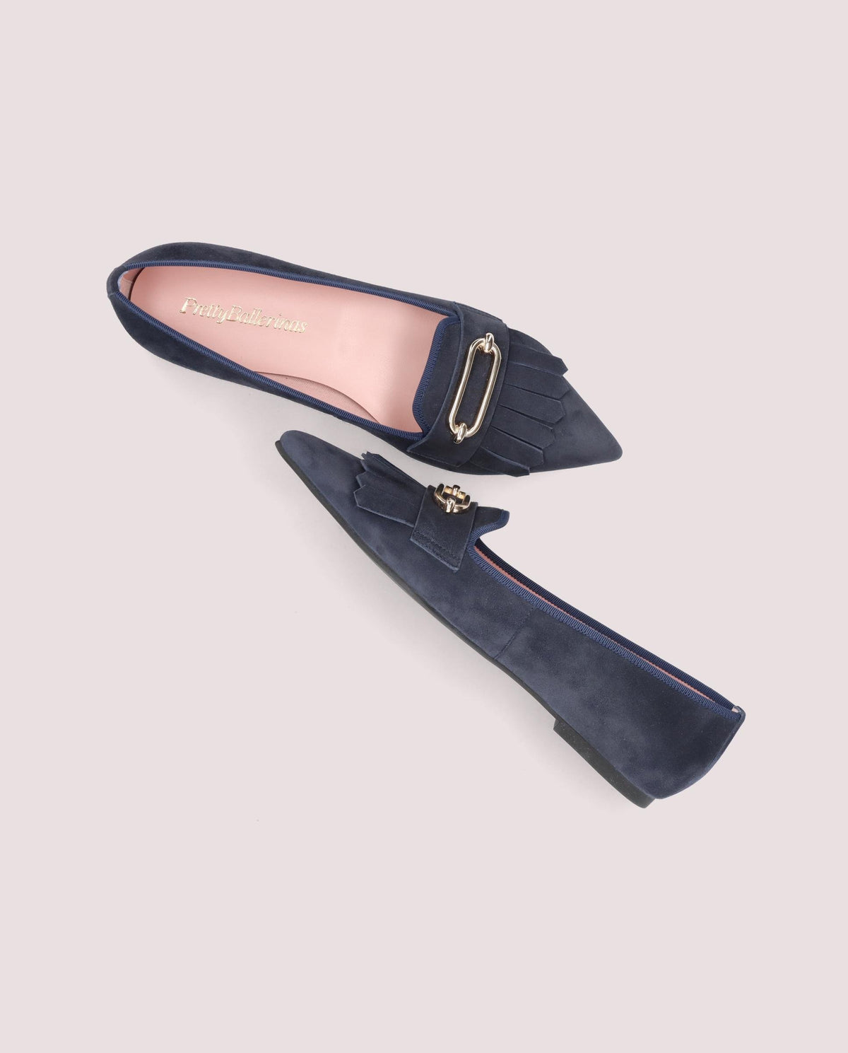 Loafers Ella Azules Ante