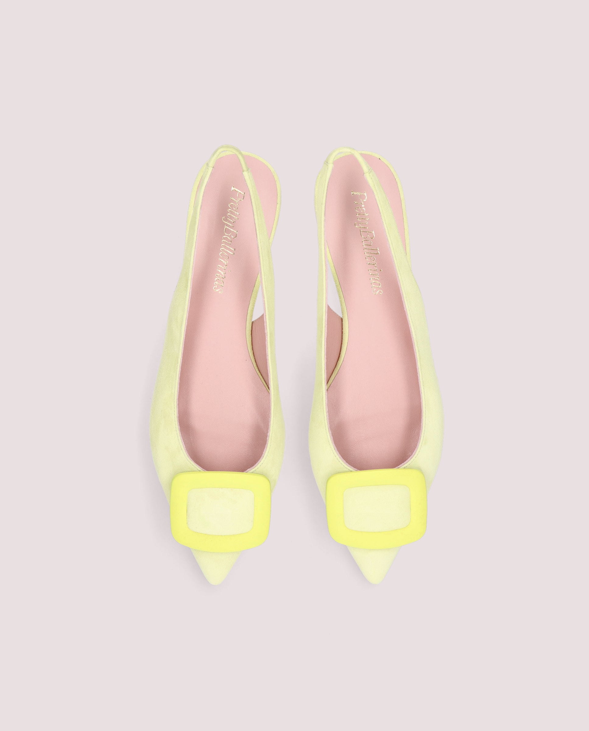 Vista alternativa de Bailarinas Ella Verdes Ante por PrettyBallerinas