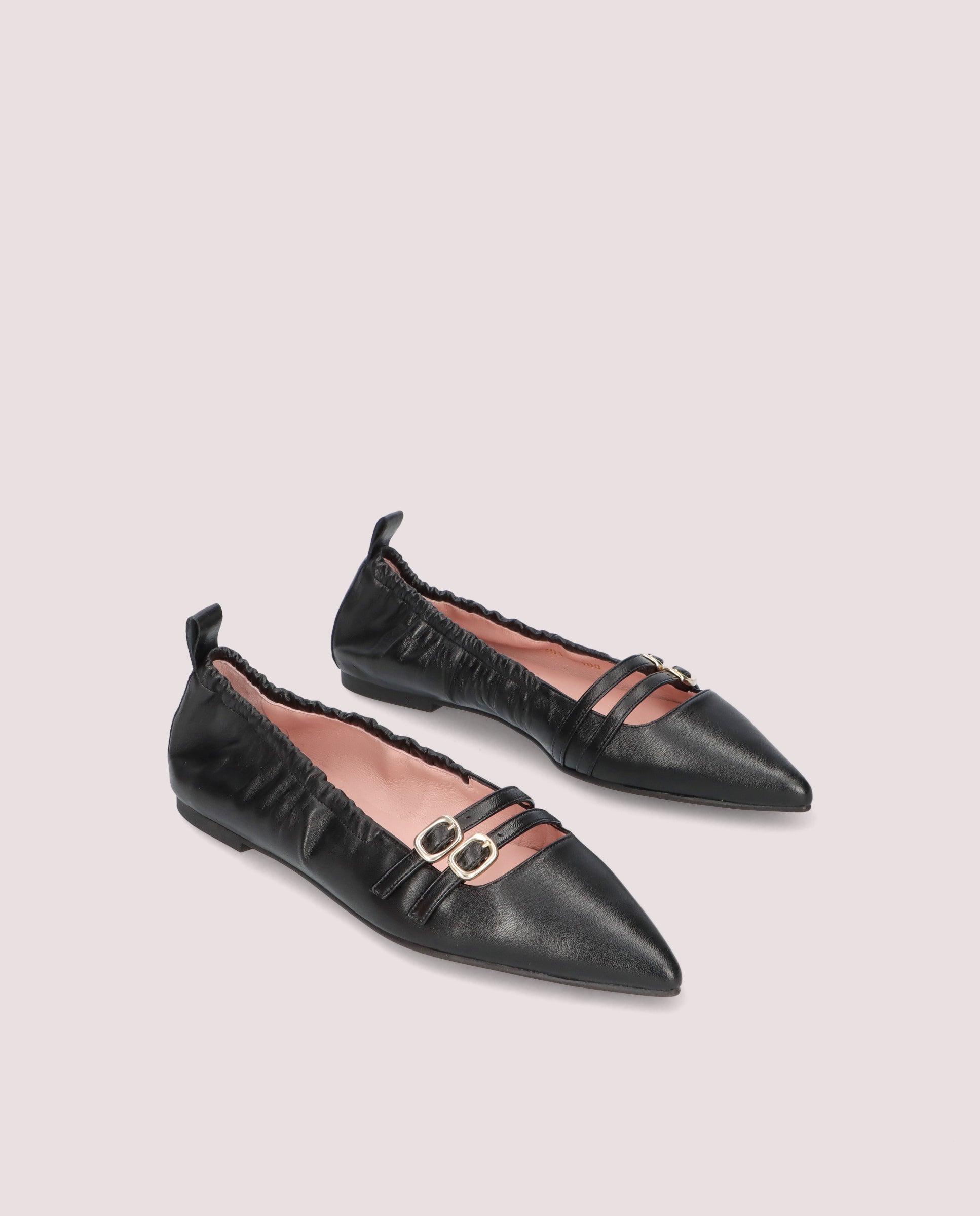 Pretty Ballerinas 　Ella 39 Bailarinas Ella Negros Piel | Pretty Ballerinas