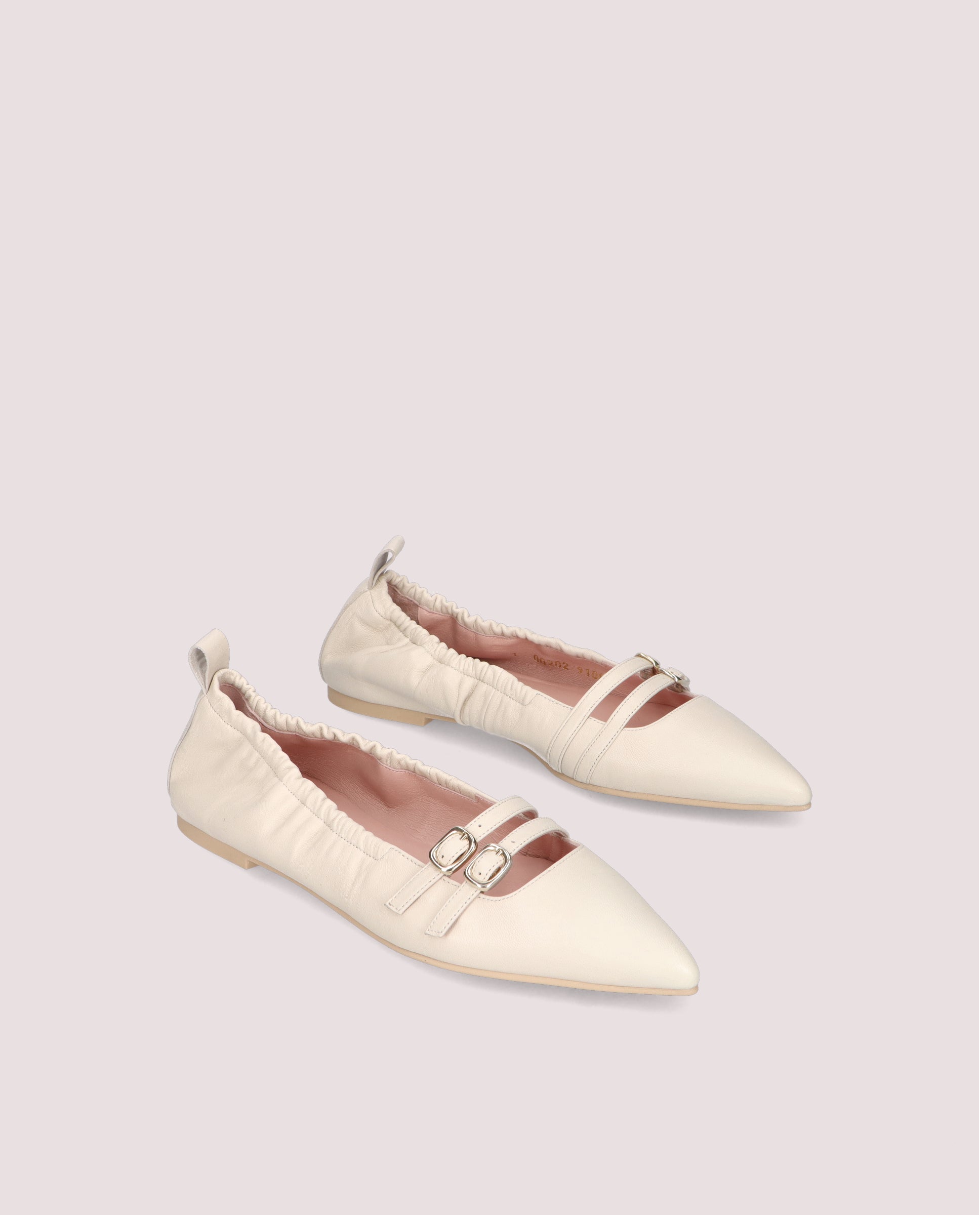 Bild von Ballerinas Ella WEISS LEDER von PrettyBallerinas