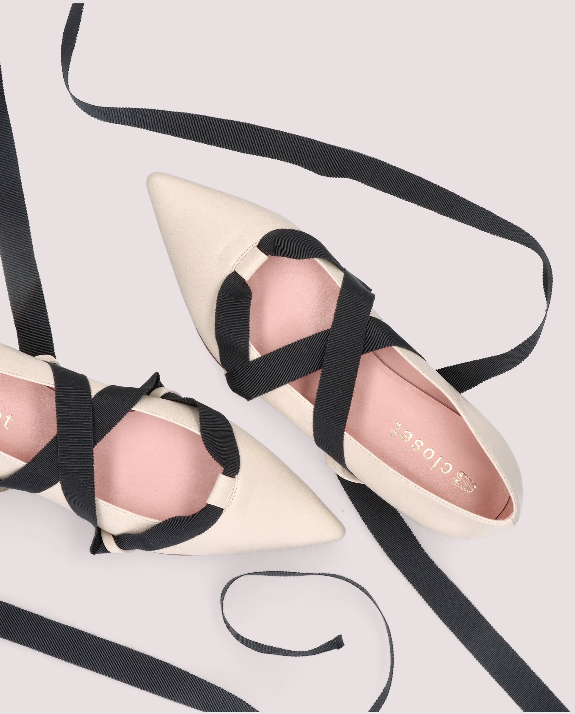 Bailarinas Ella Blancos Piel