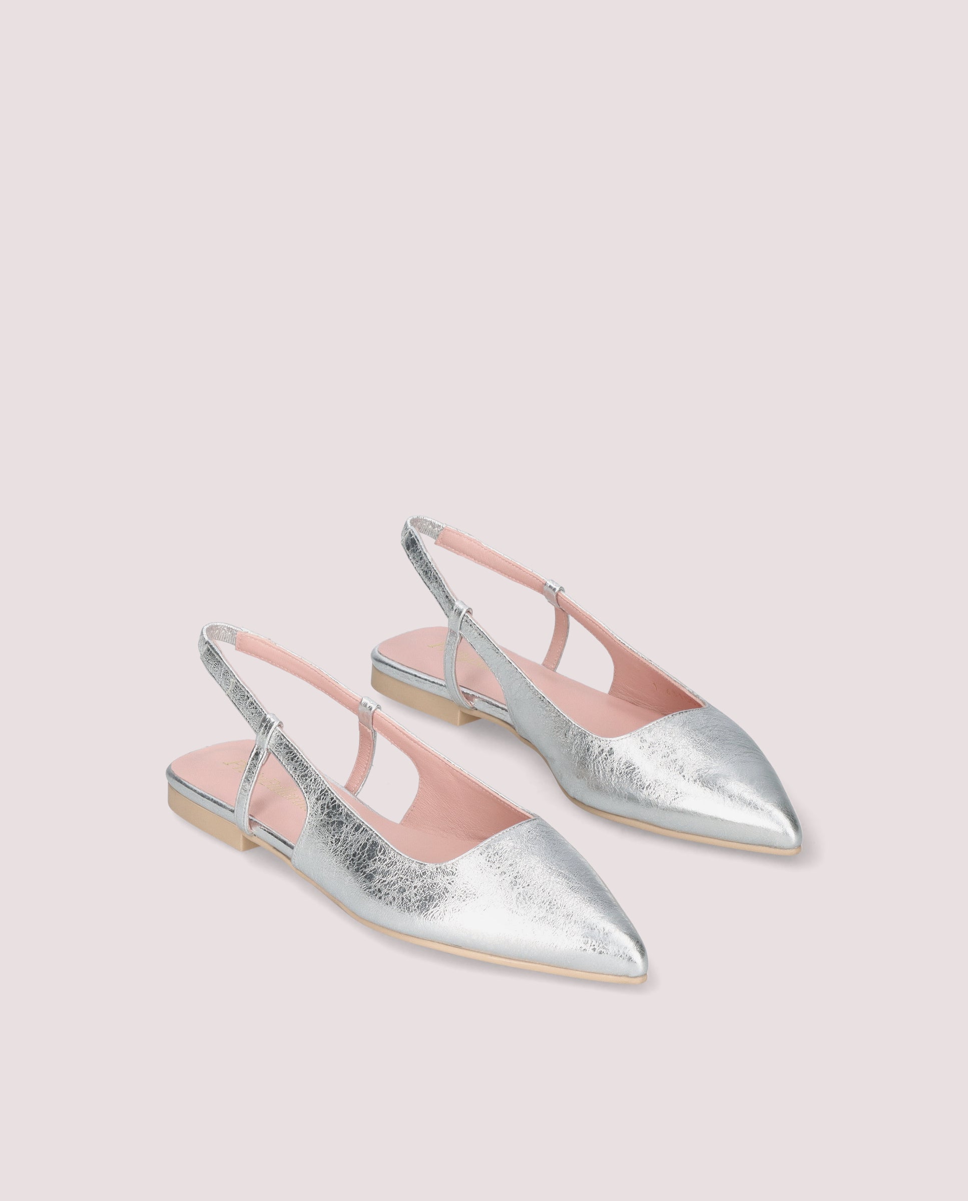 Imagen de Bailarinas Yvette Plateados Pieles metalizadas por PrettyBallerinas