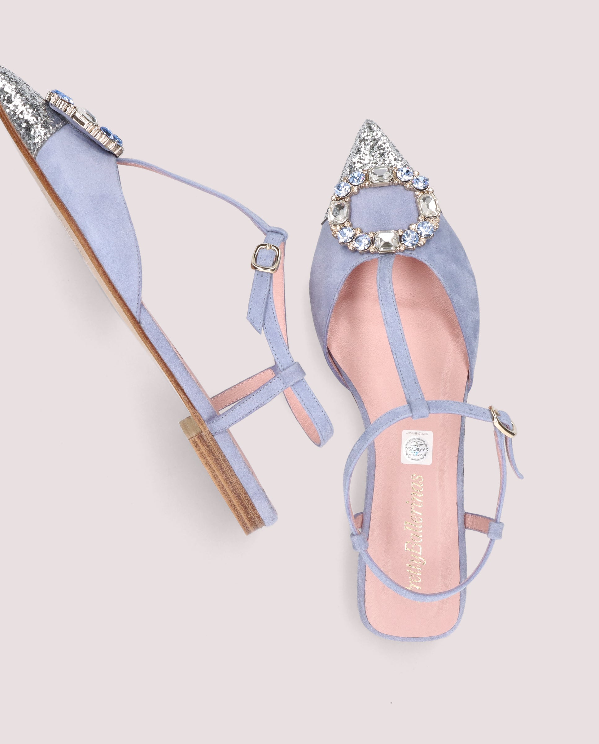 Bailarinas Yvette Azules Ante