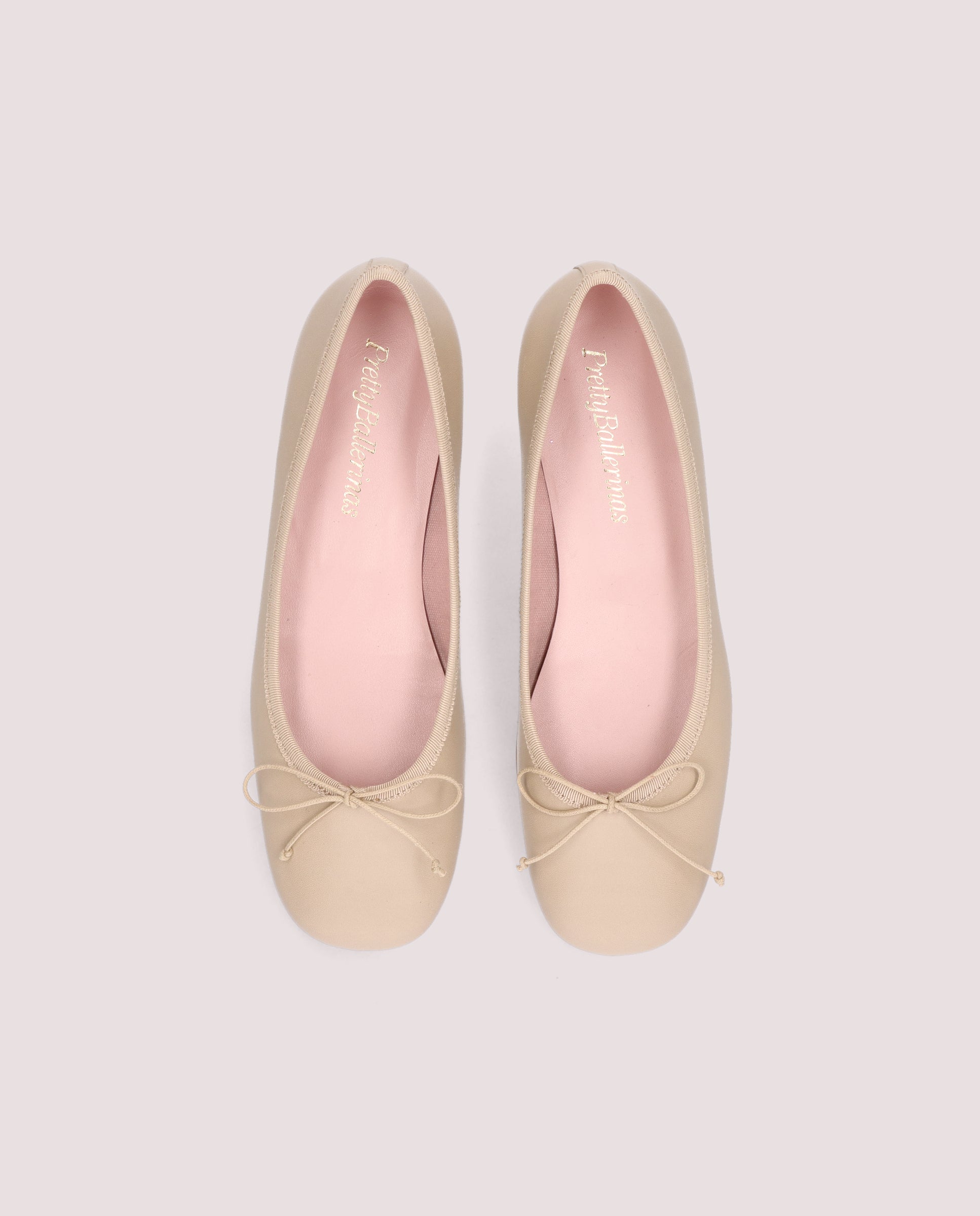 Vista alternativa de Bailarinas Jean Marrones Piel por PrettyBallerinas