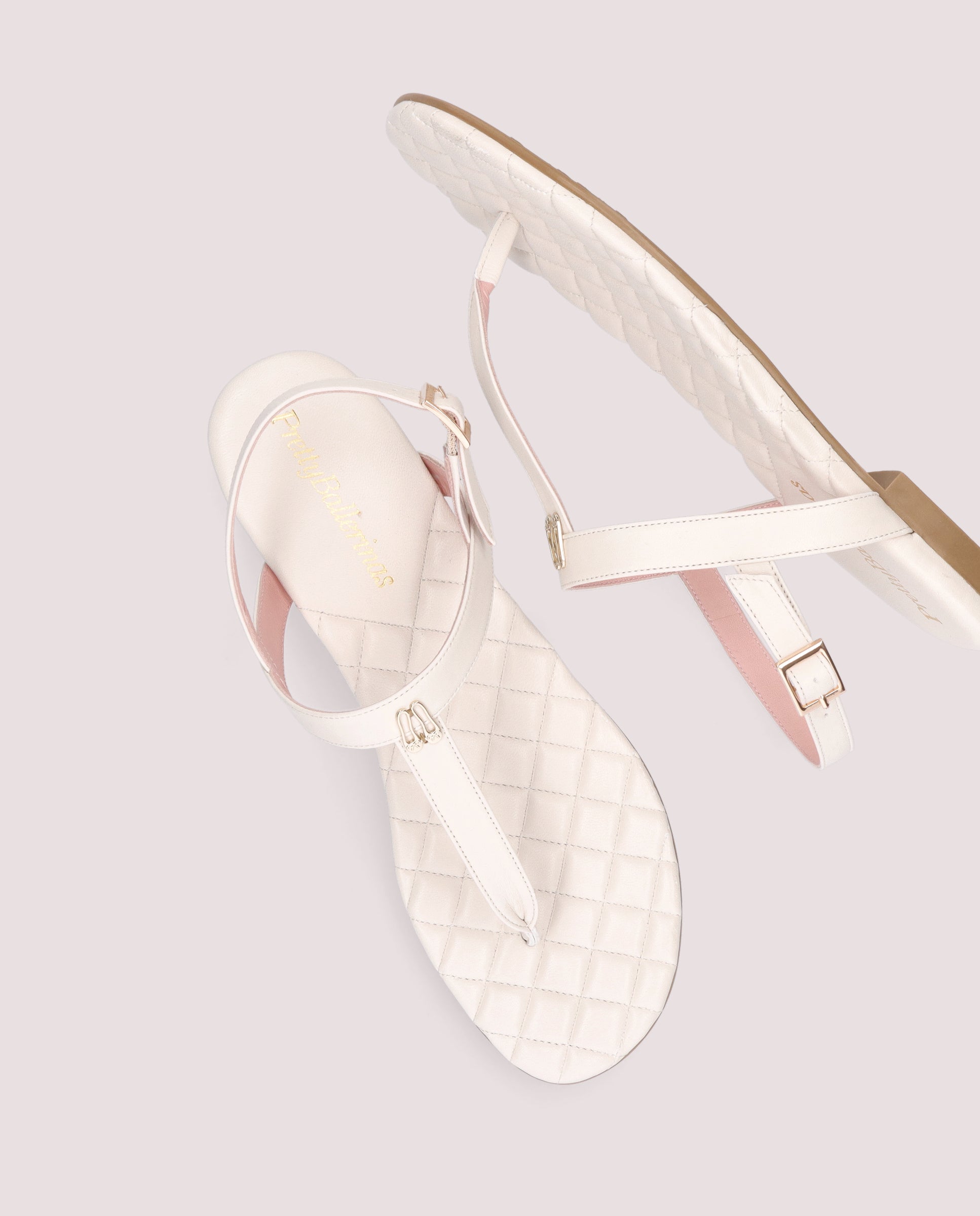 Sandalias Judy Blancos Piel