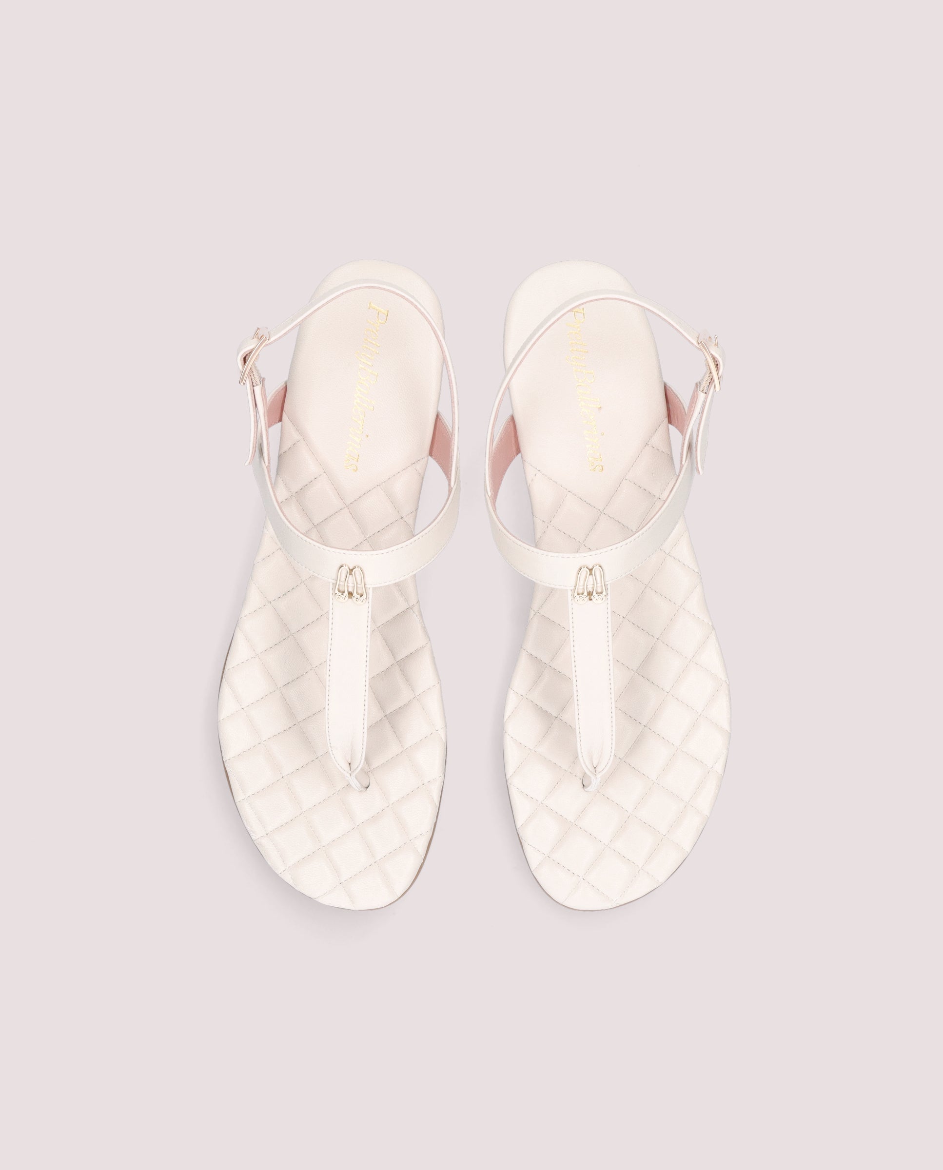 Alternative view of Sandalias Judy Blancos Piel by PrettyBallerinas