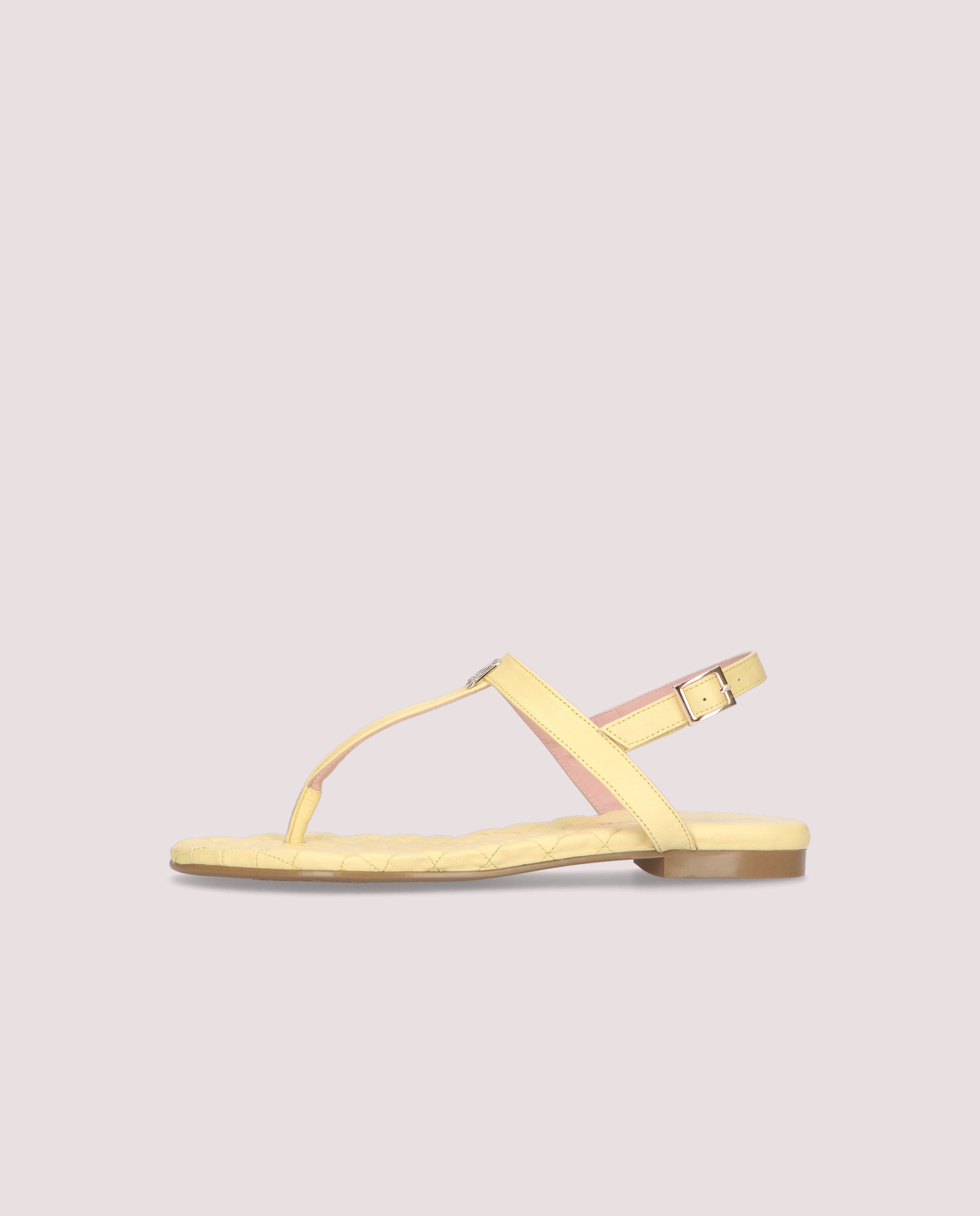 Sandalias Judy Amarillos Piel