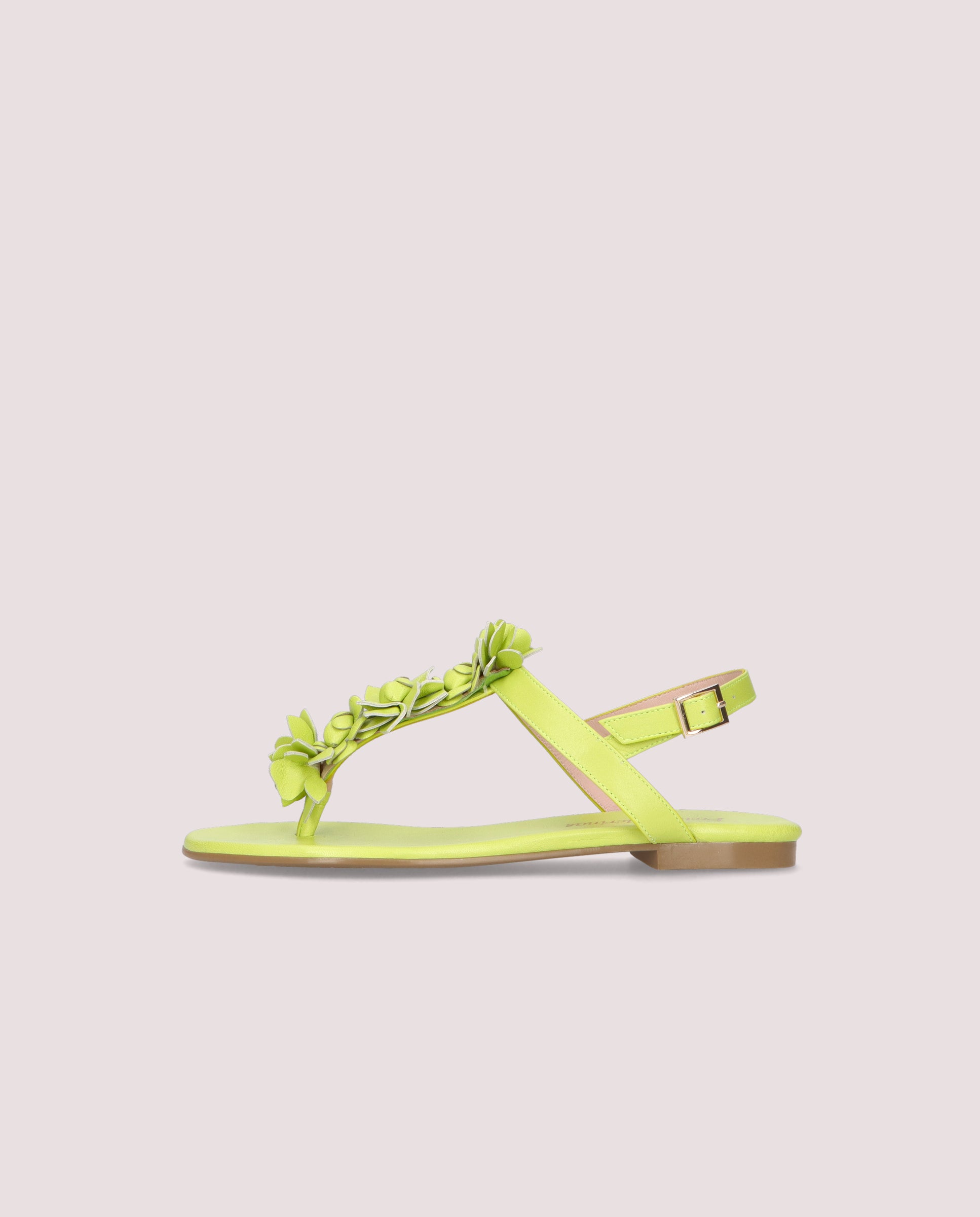 Sandalias Judy Verdes Piel
