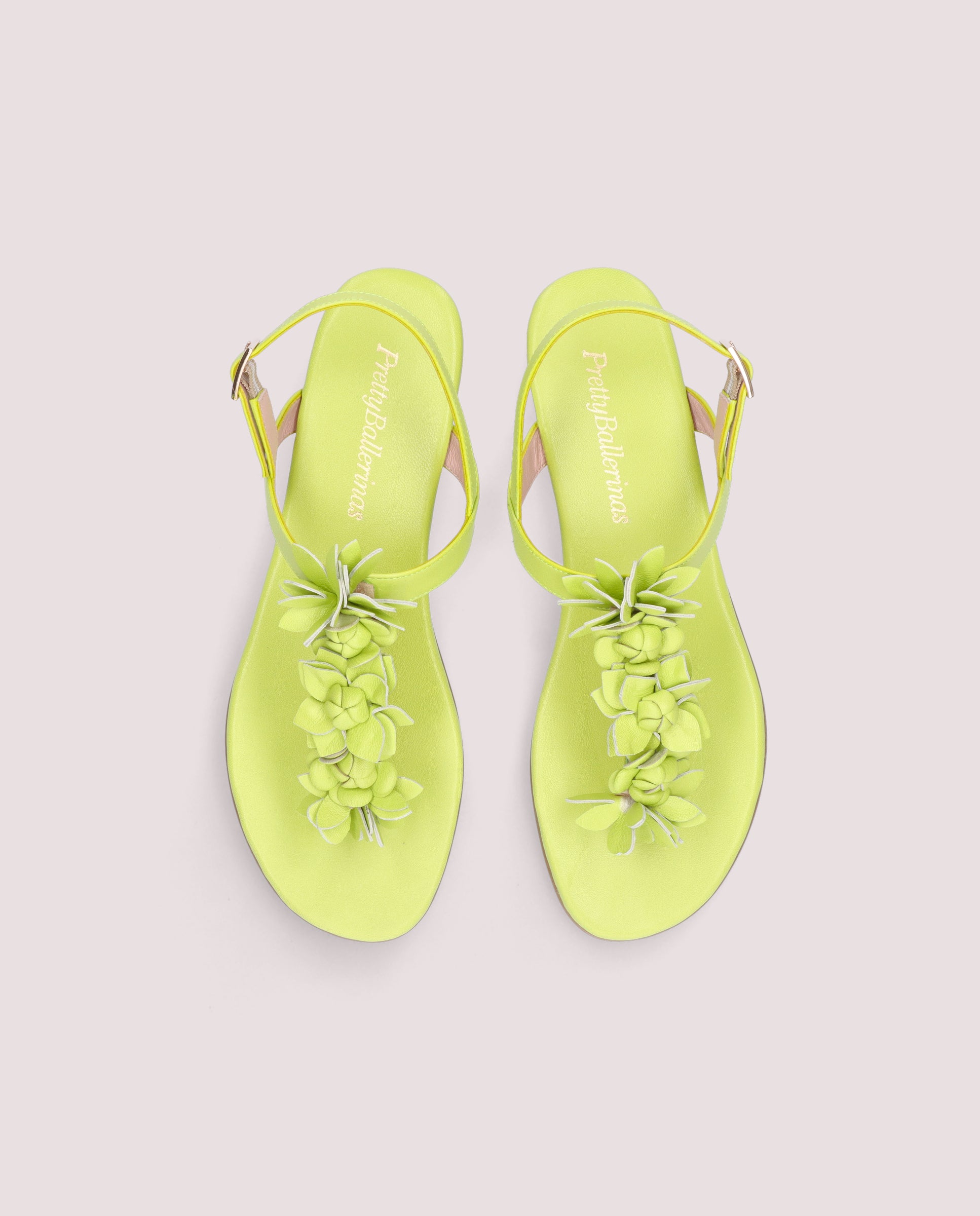 Sandalias Judy Verdes Piel