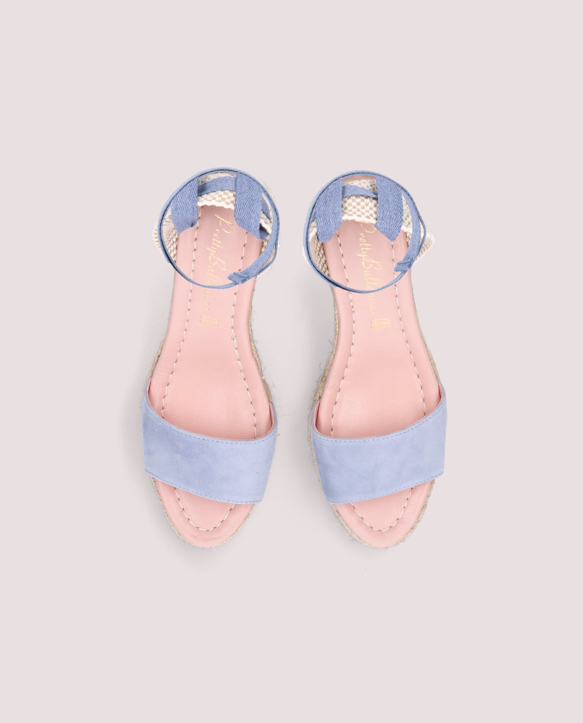 Alternative view of Deborah Esparto Espadrilles in Blue Suede by PrettyBallerinas
