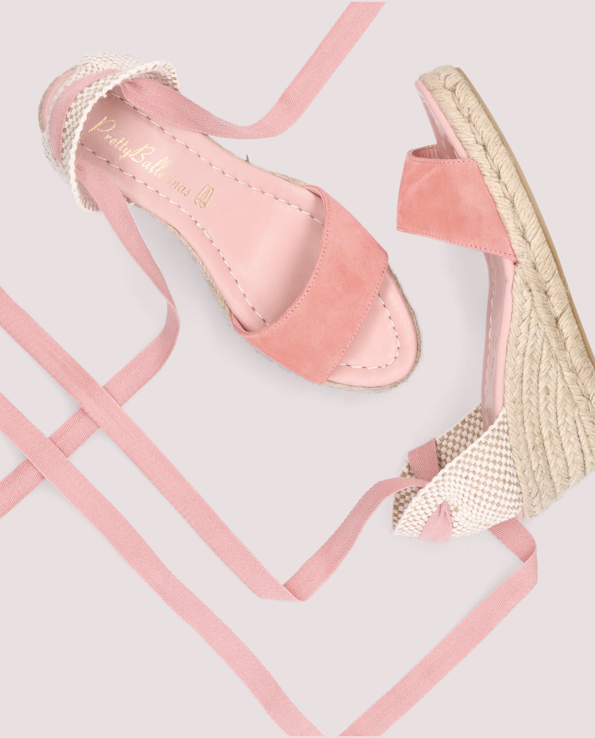 Alpargatas Esparto Deborah Rosas Ante