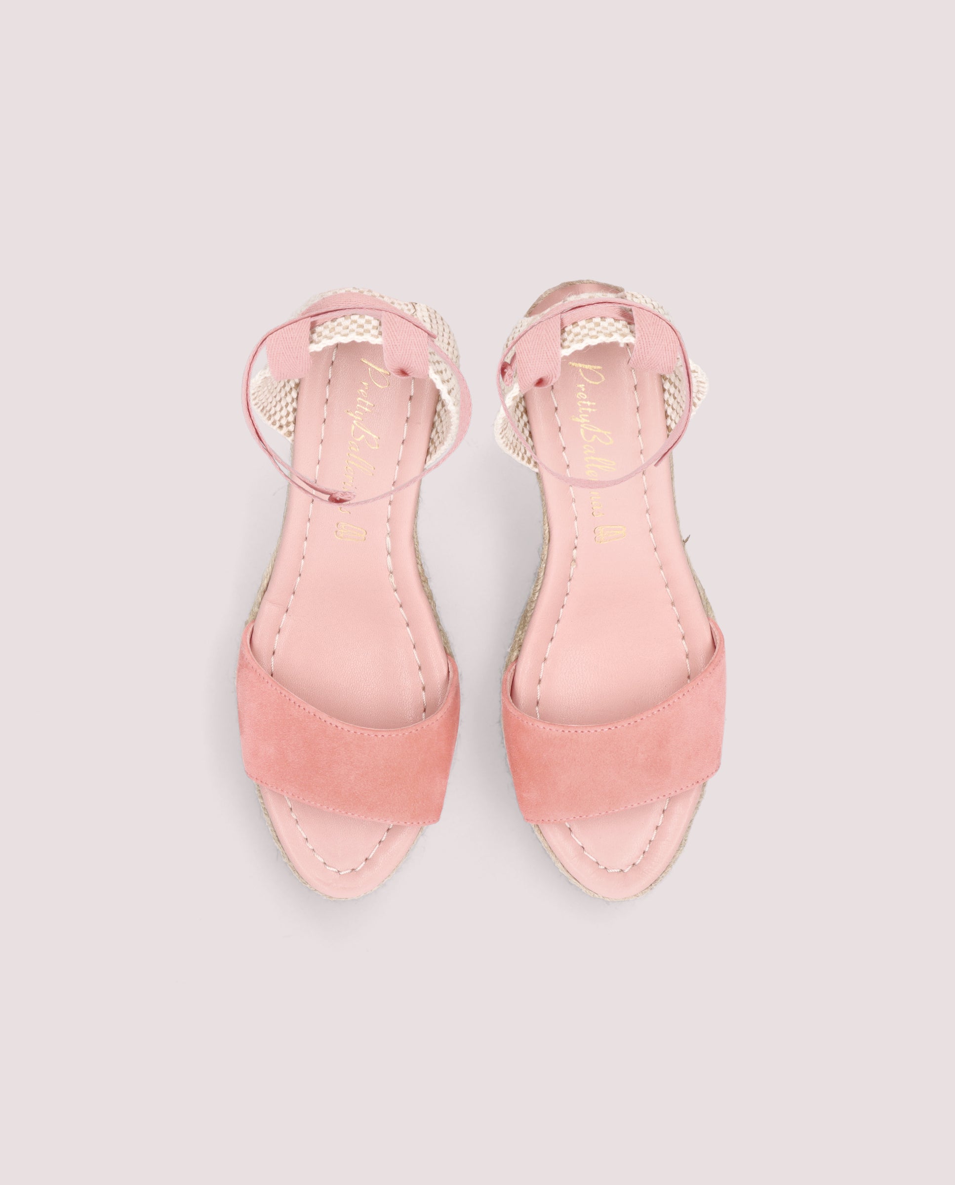 Vista alternativa de Alpargatas Esparto Deborah Rosas Ante por PrettyBallerinas