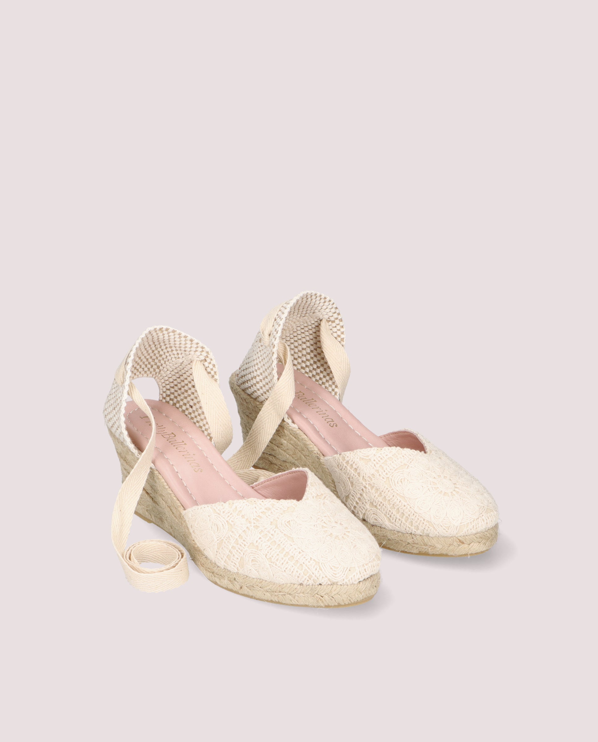 Imagen de Alpargatas Esparto Deborah Beiges Tejidos por PrettyBallerinas