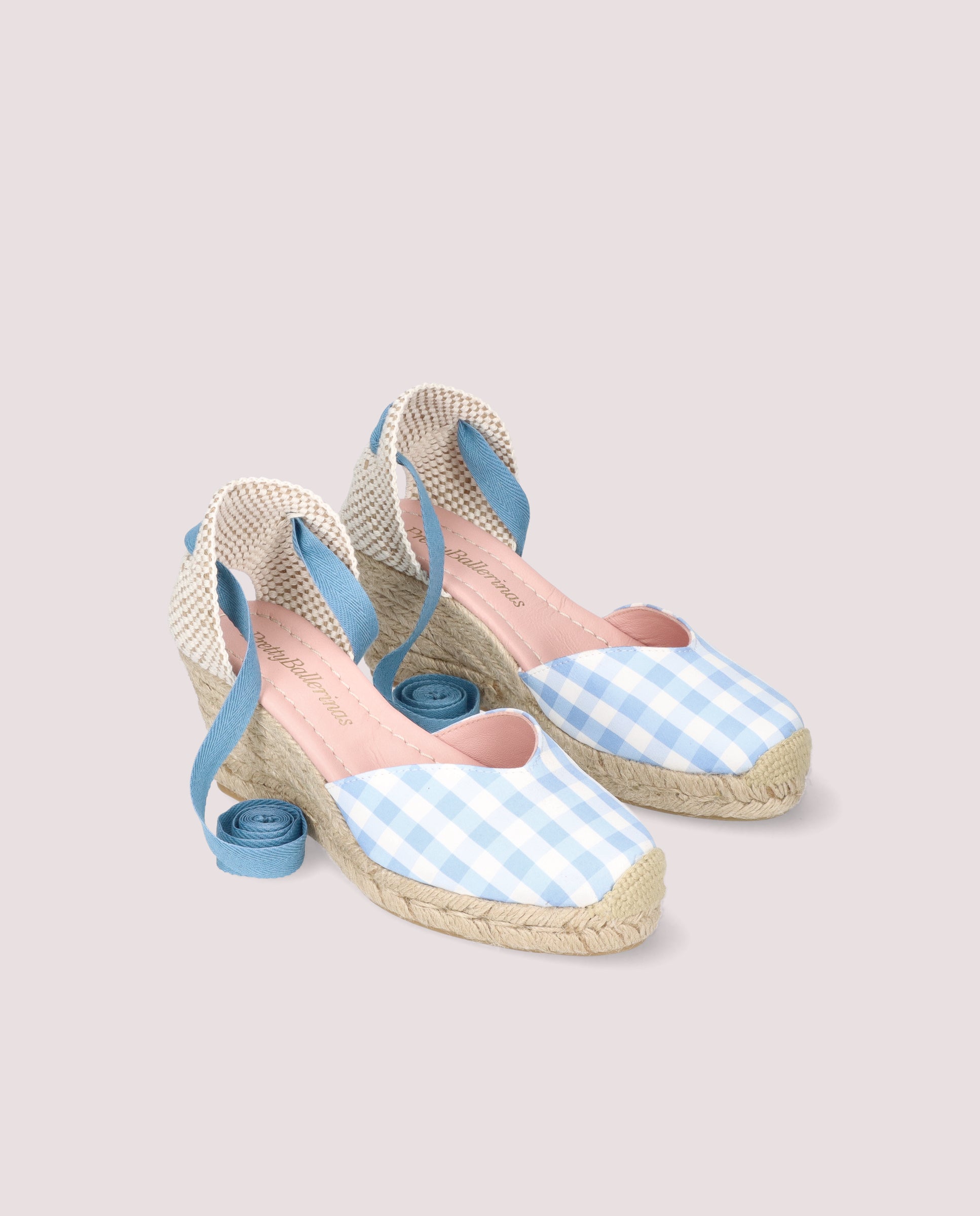 Imagen de Alpargatas Esparto Deborah Azules Tejidos por PrettyBallerinas