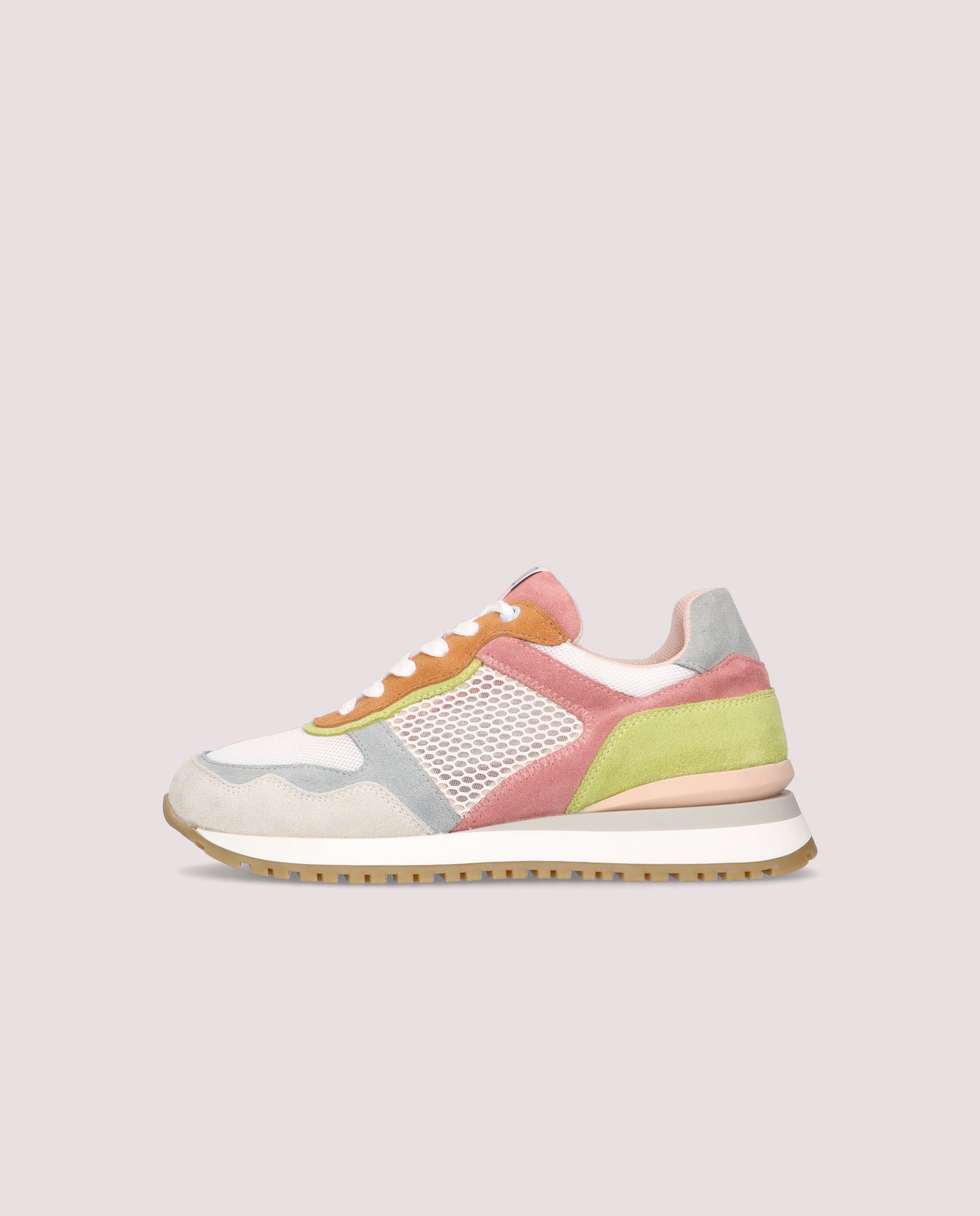 Deportivos Nina Multicolores Ante