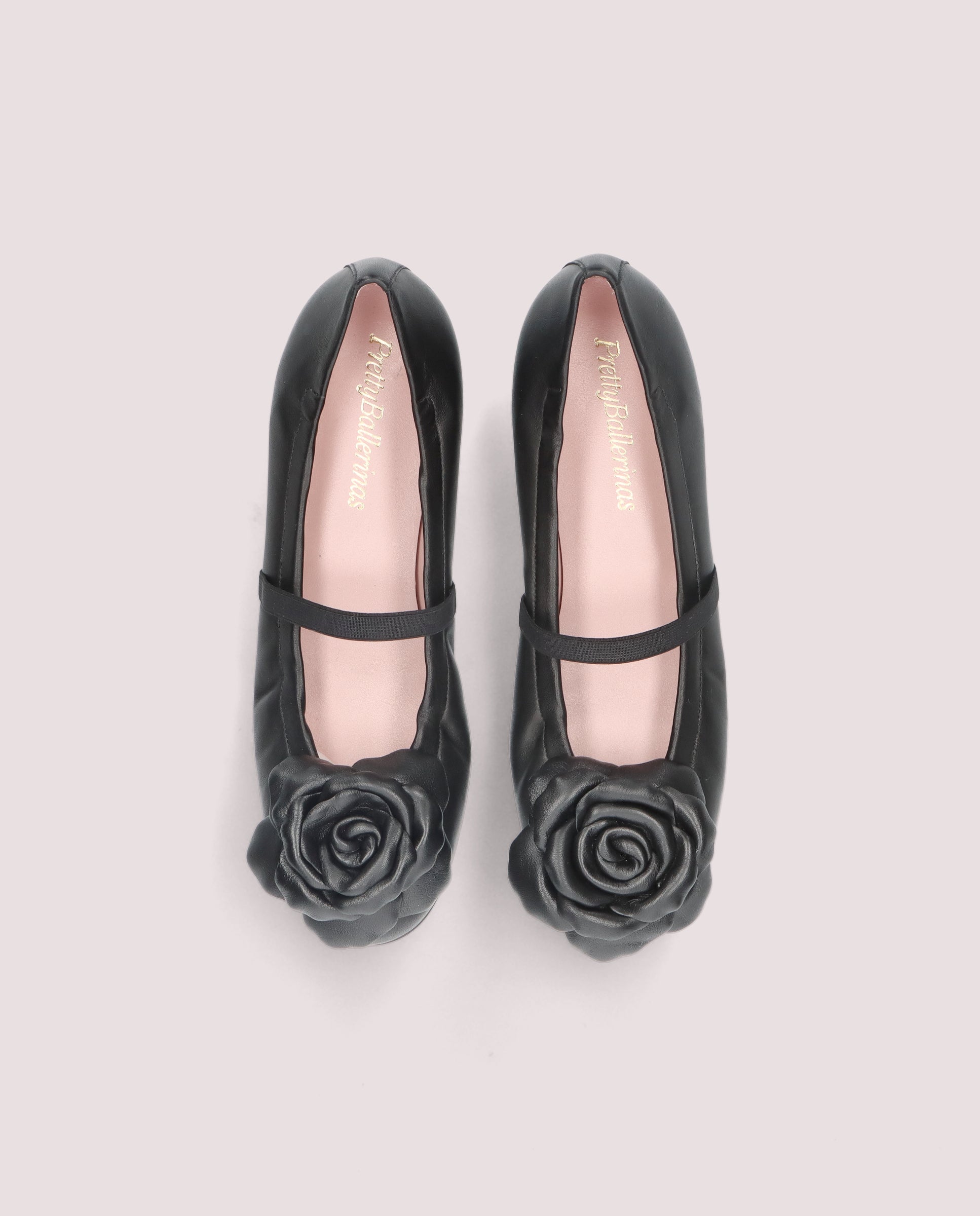 Vista alternativa de Bailarinas Rosario Negros Piel por PrettyBallerinas