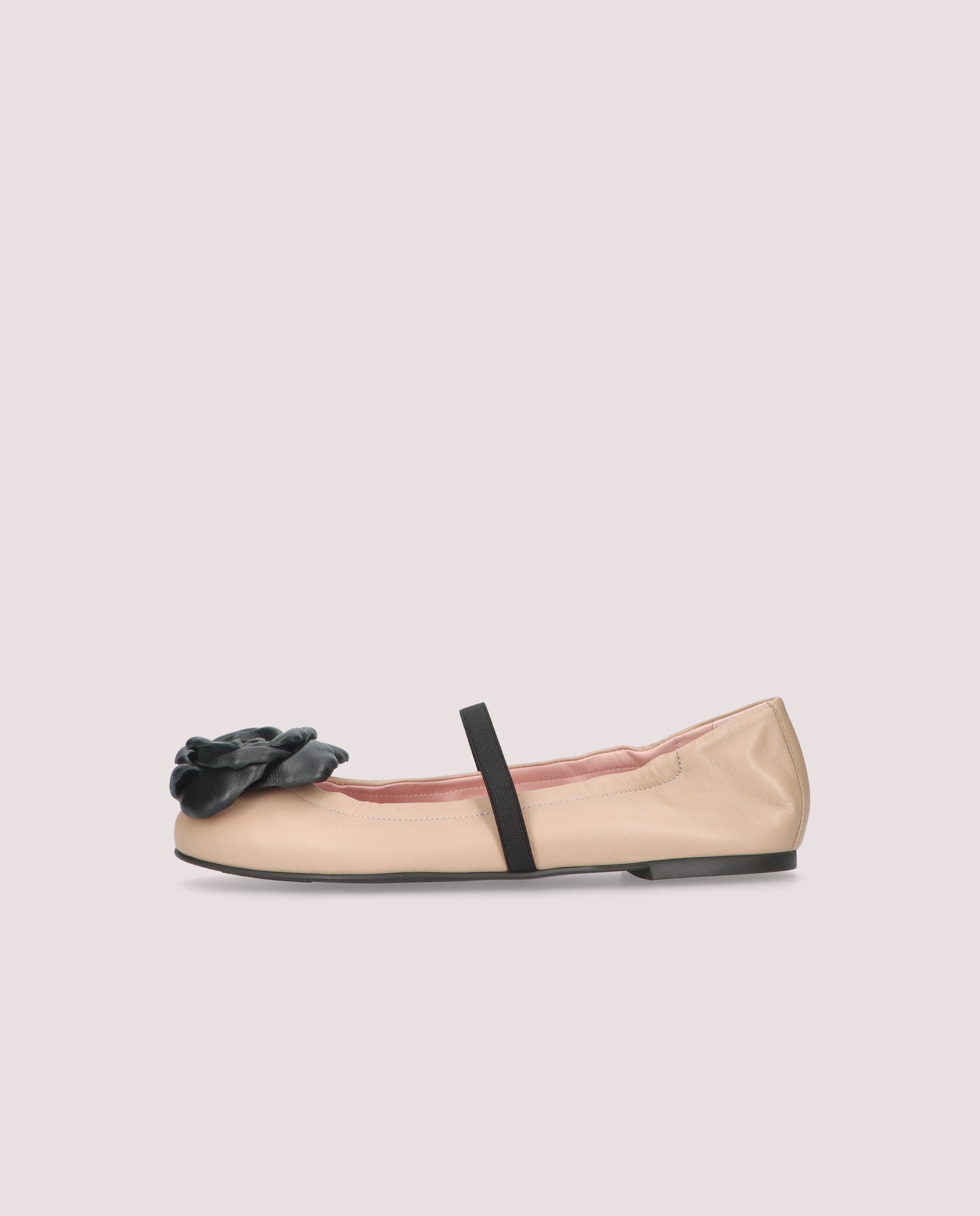 Ballerines en cuir beige Rosario