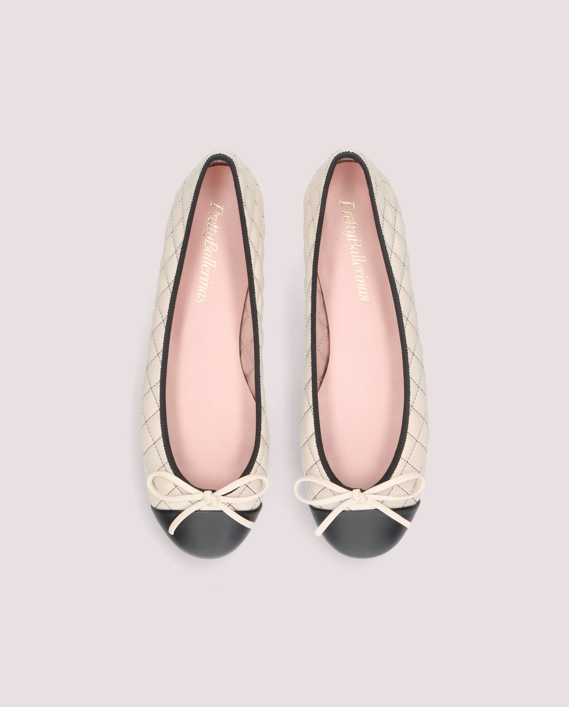 Alternative Ansicht von Ballerinas Rosario WEISS LEDER von PrettyBallerinas