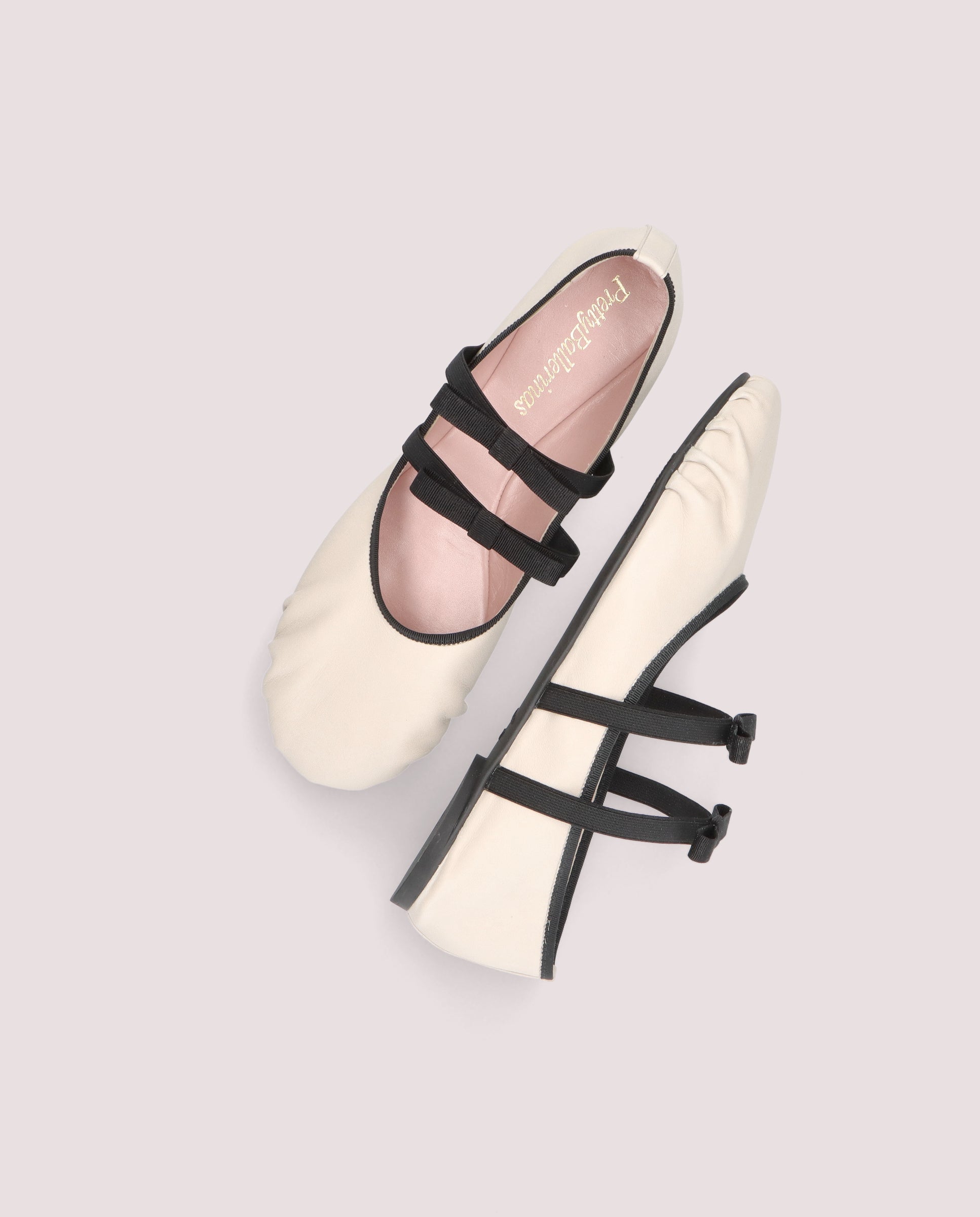 Bailarinas Lea Blancos Piel