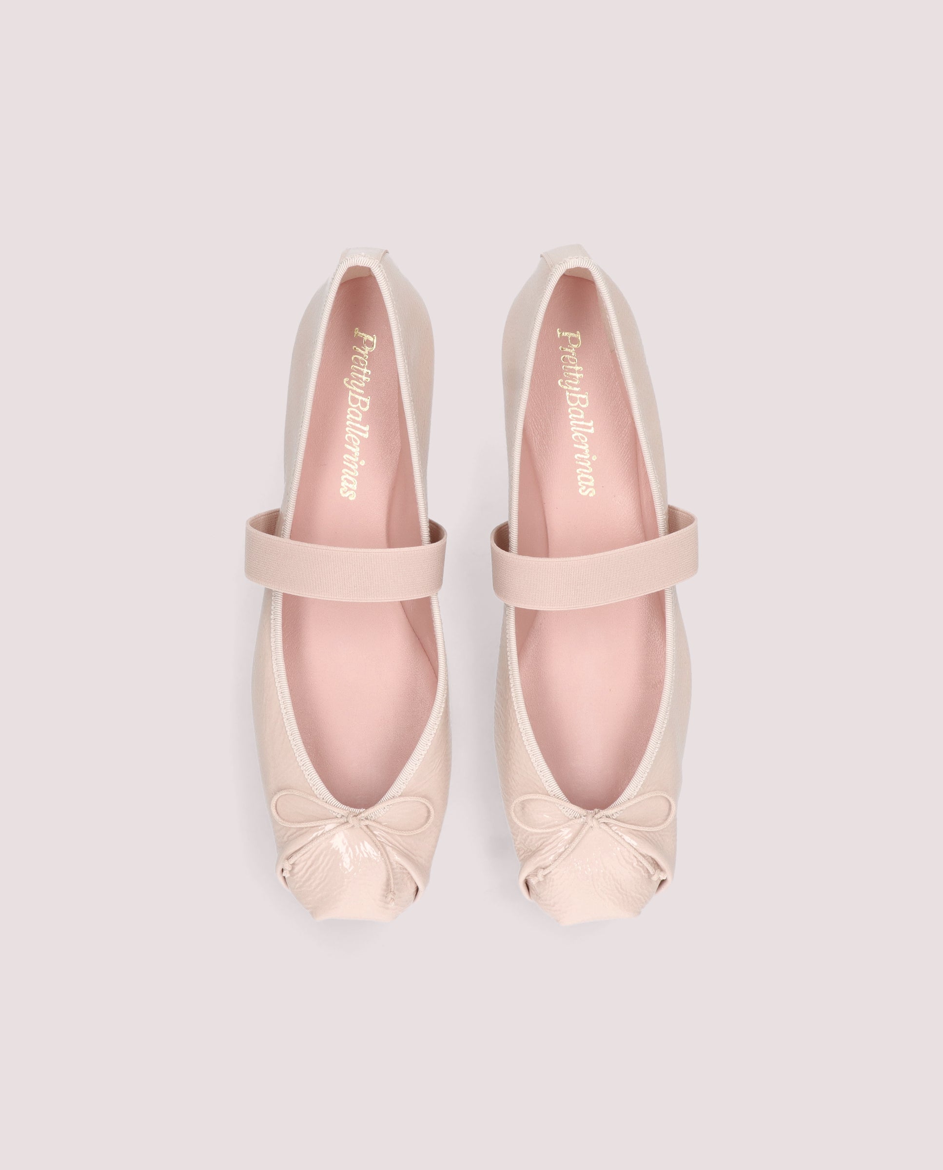 Vista alternativa de Bailarinas Kristen Rosas Charol por PrettyBallerinas