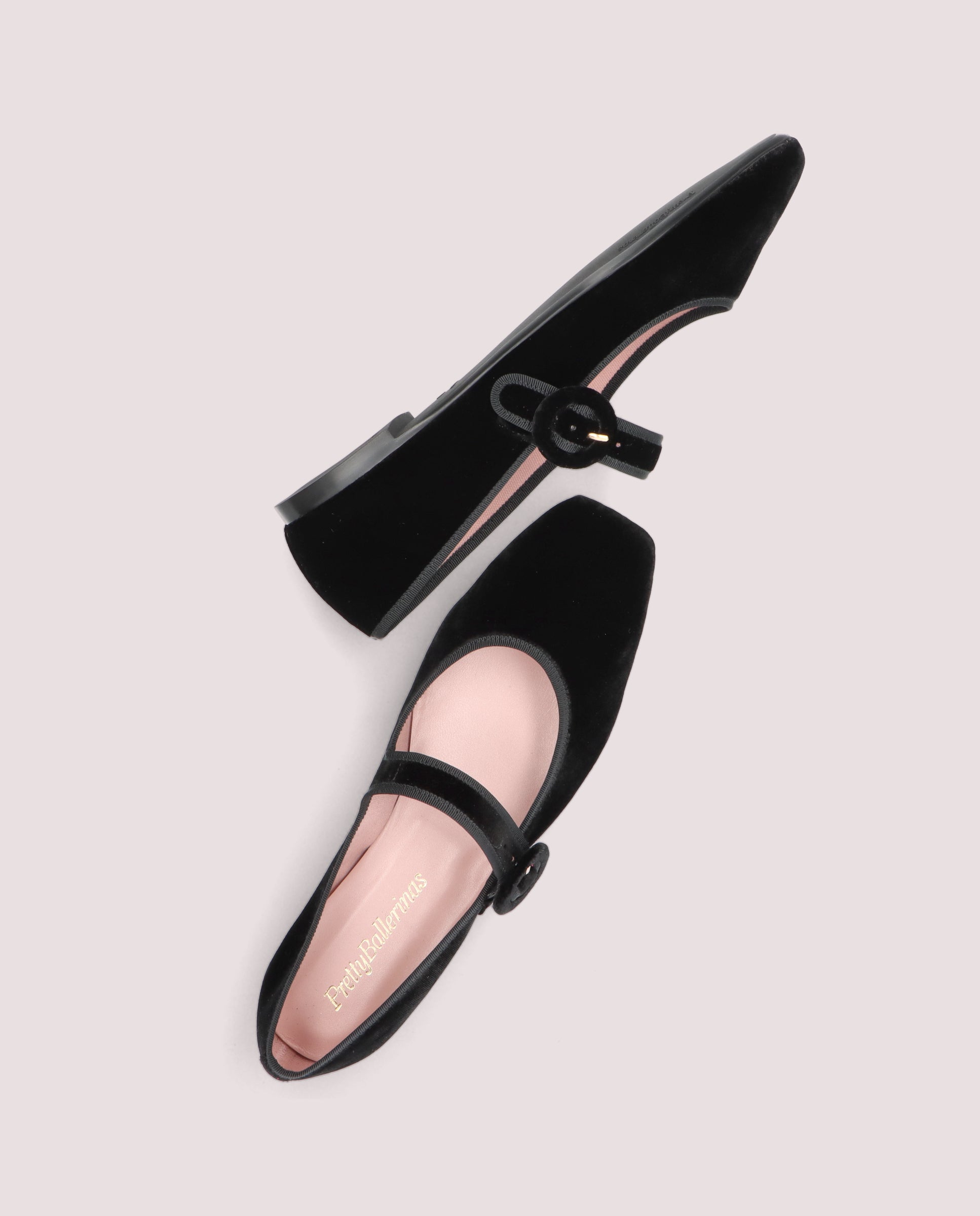 Camille Ballet Flats BLACK FABRIC