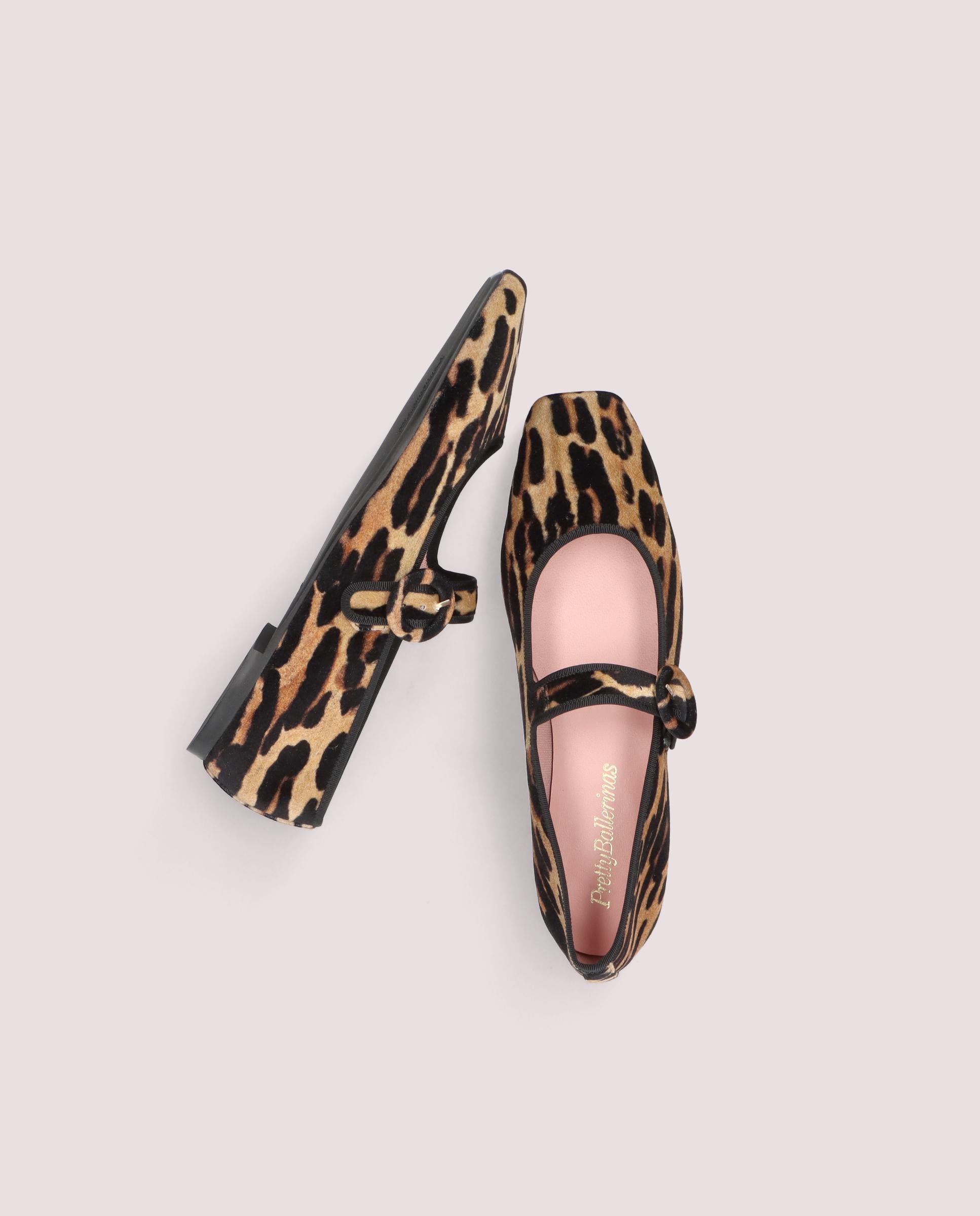 Bailarinas Camille Animal print Tejidos