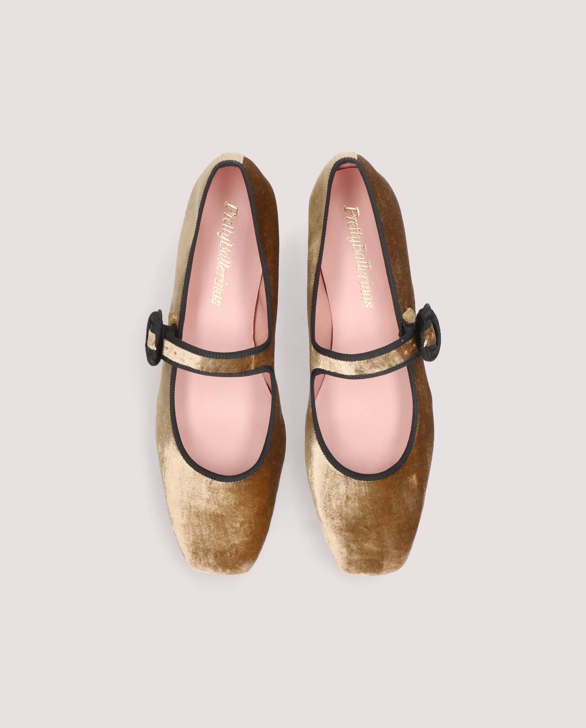 Alternative view of Camille BROWN WOVEN Ballet Flats by PrettyBallerinas