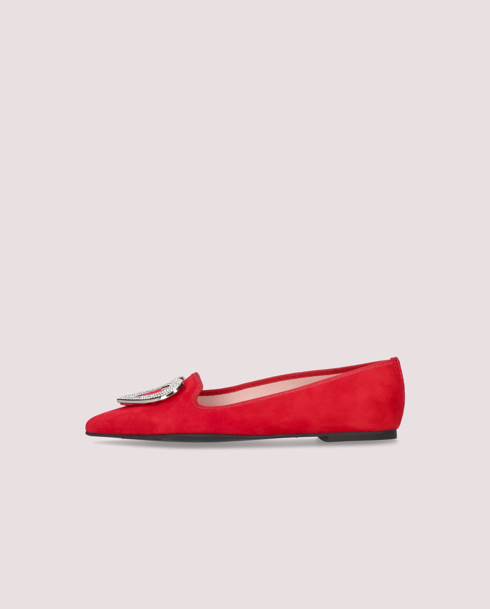 Loafers Ella Rojos Ante