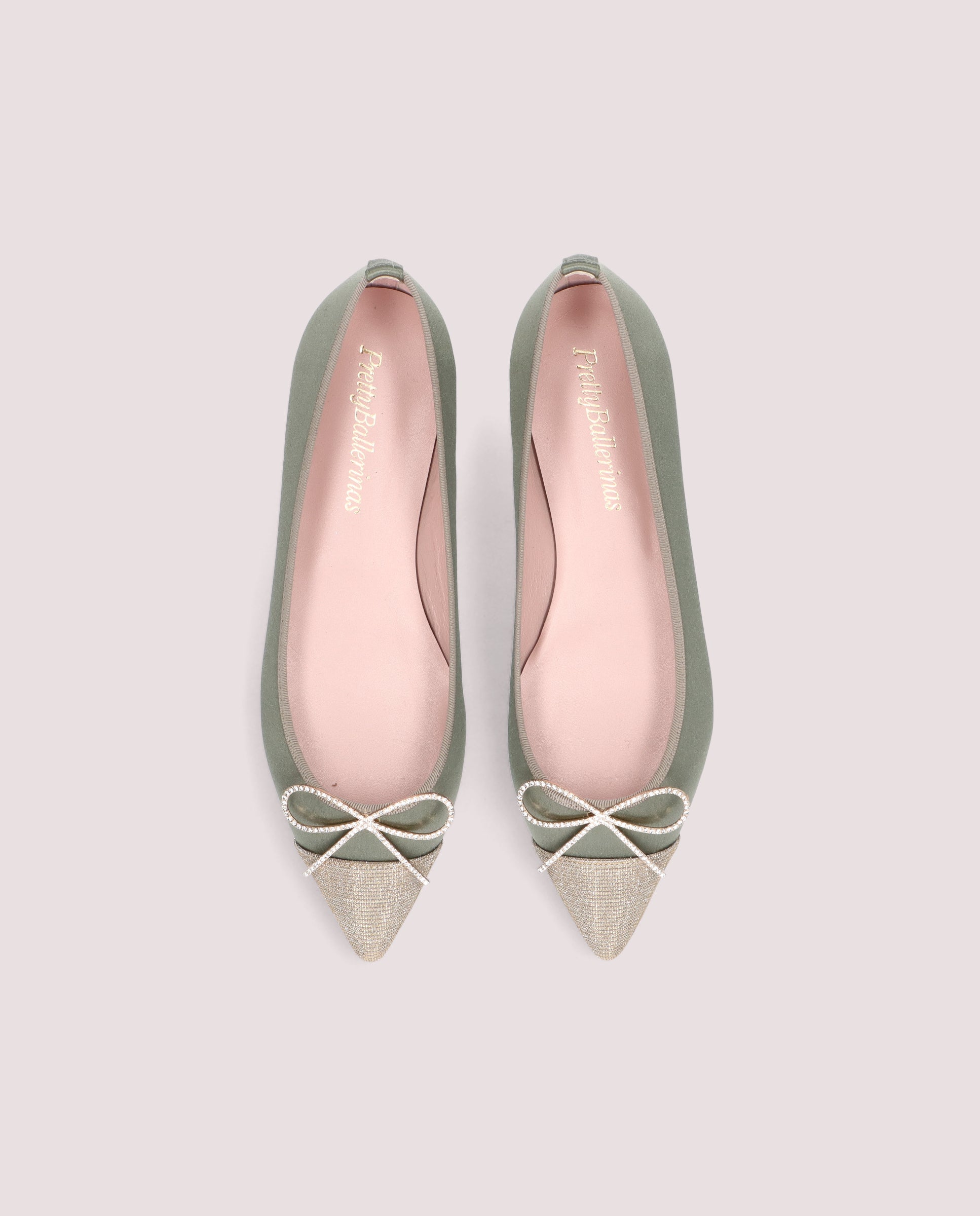 Vista alternativa de Bailarinas Ella Verdes Tejidos por PrettyBallerinas