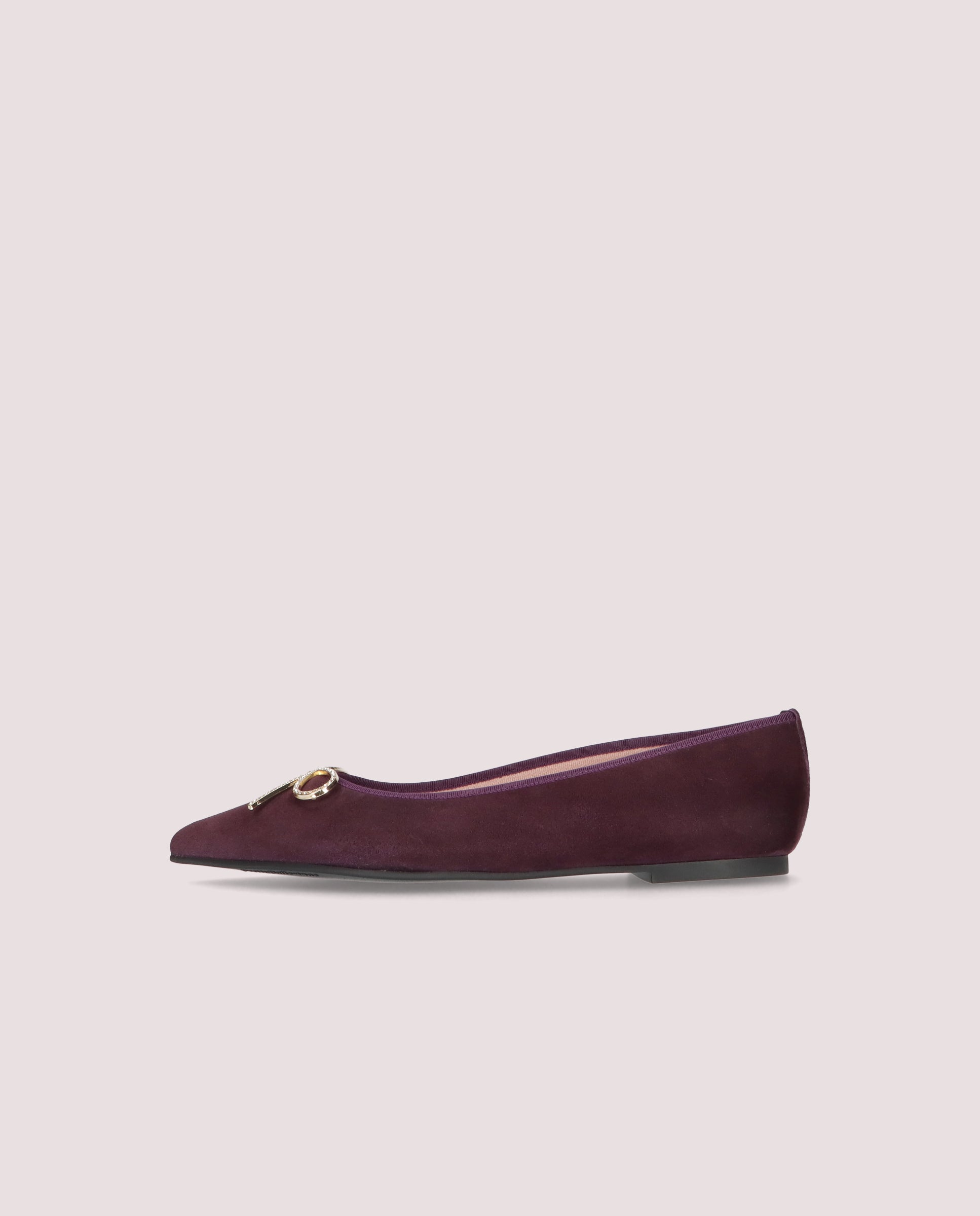 Ella Ballet Flats RED SUEDE