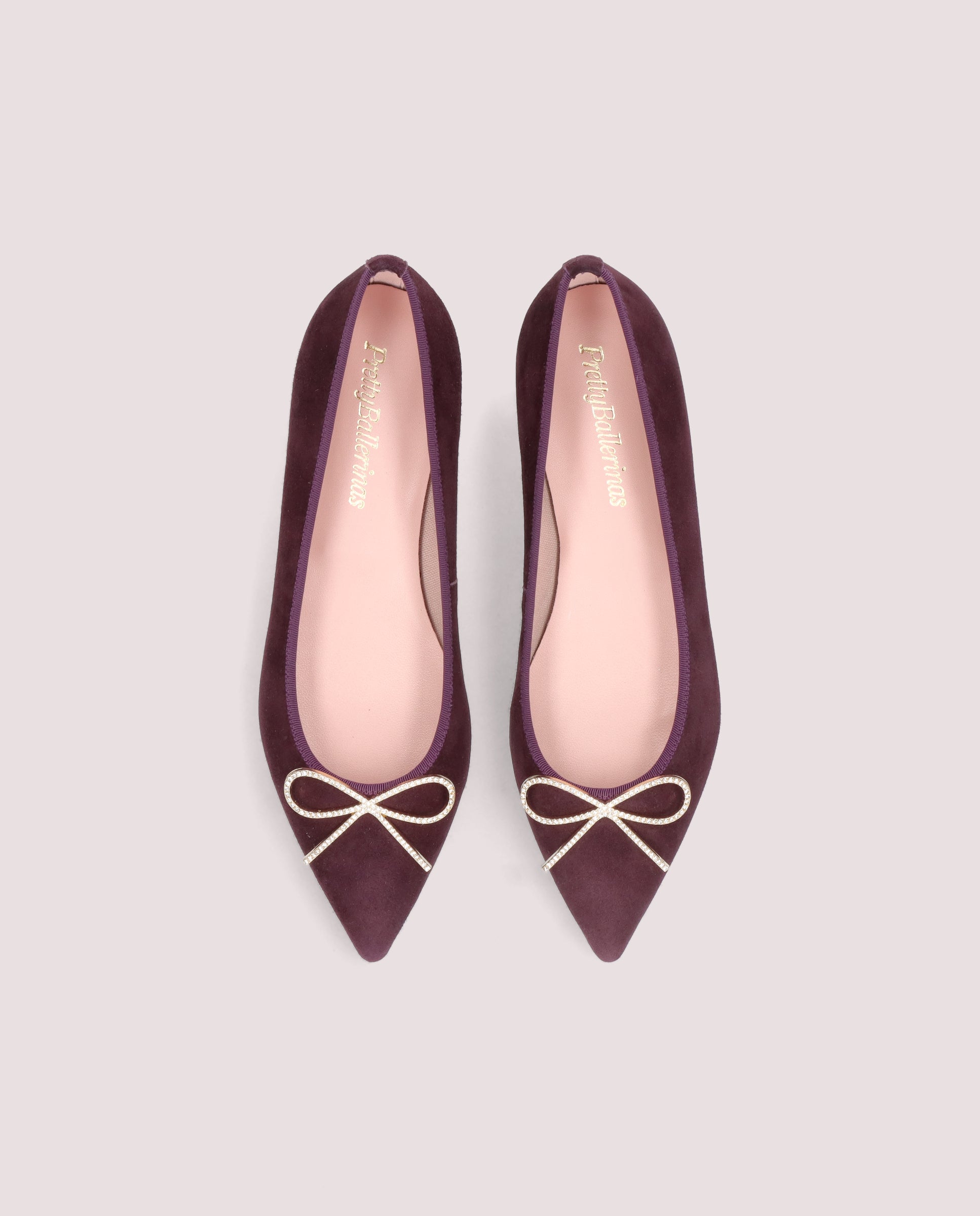 Alternative Ansicht von Ballerinas Ella ROT Wildleder von PrettyBallerinas