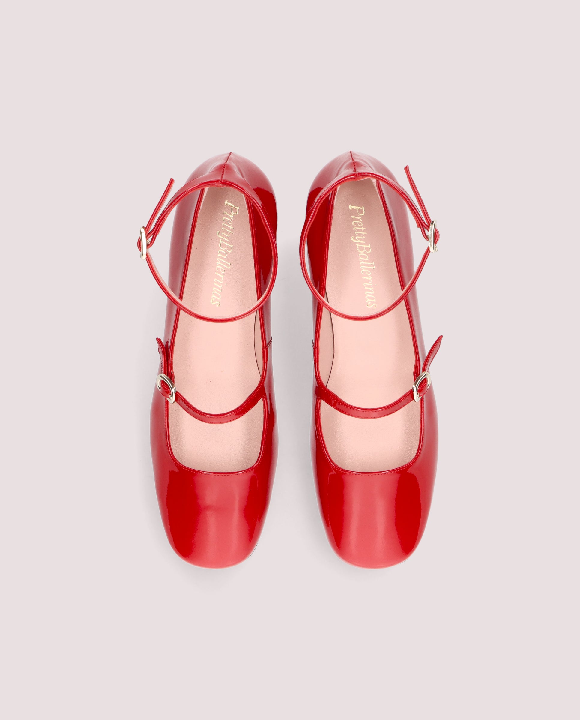 Vista alternativa de Salon Odette Rojos Charol por PrettyBallerinas