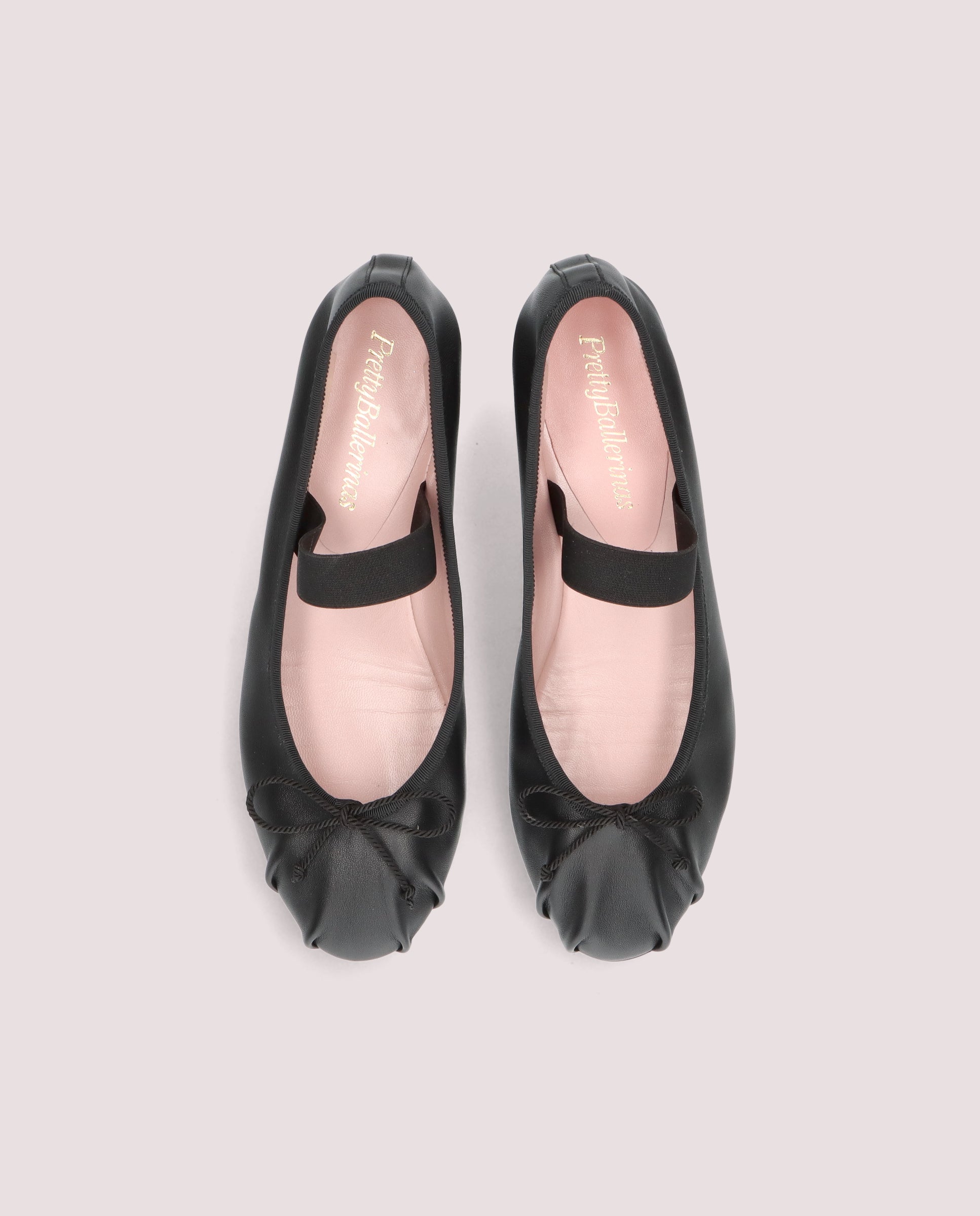 Alternative view of Gretschen BLACK LEATHER Pumps by PrettyBallerinas