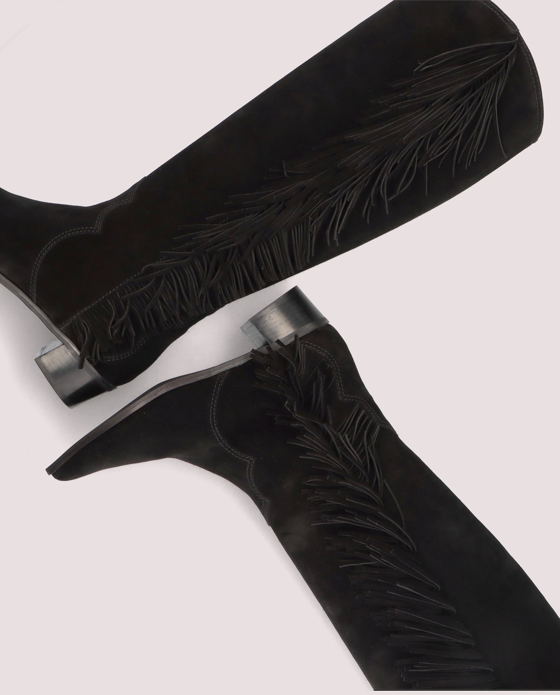 Botas Kendall Negros Ante