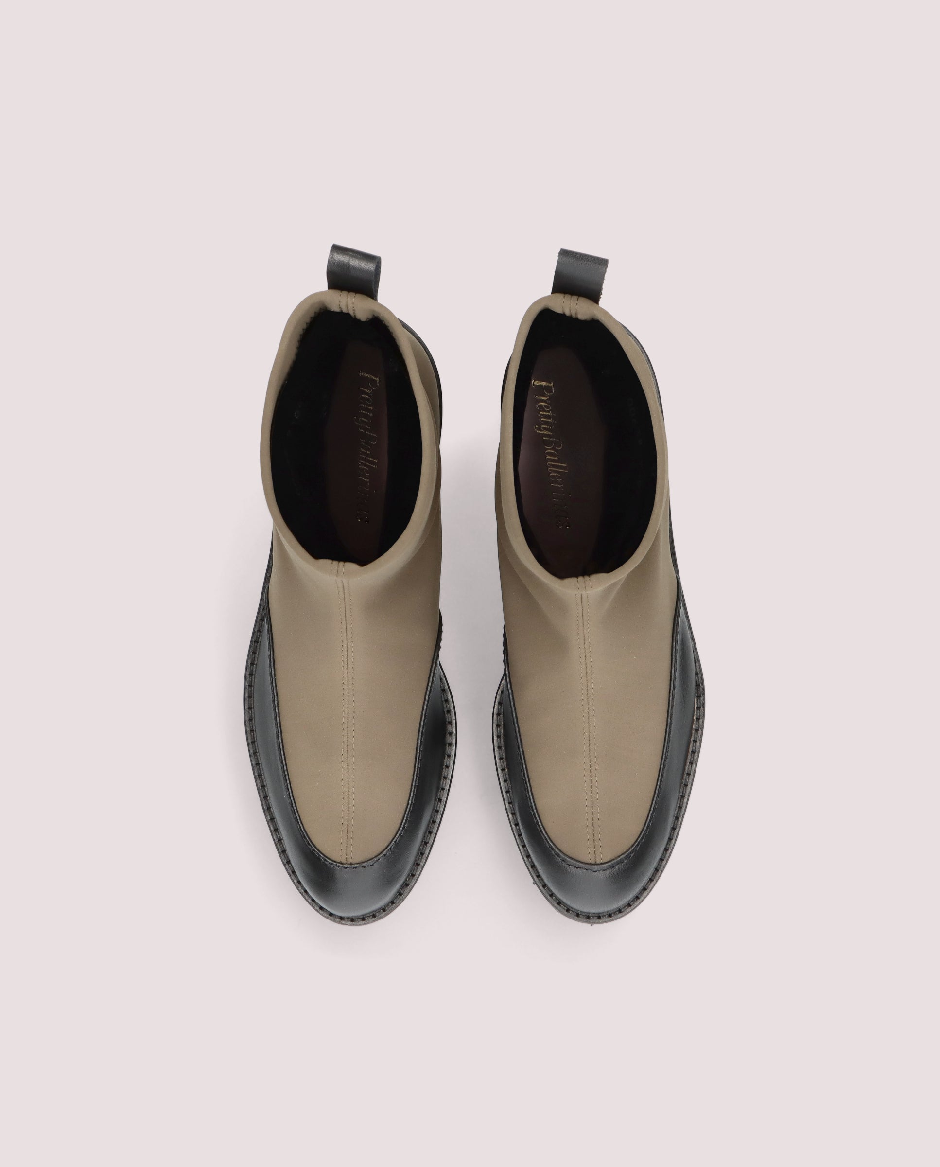 Vista alternativa de Botines Bette Verdes Tejidos por PrettyBallerinas