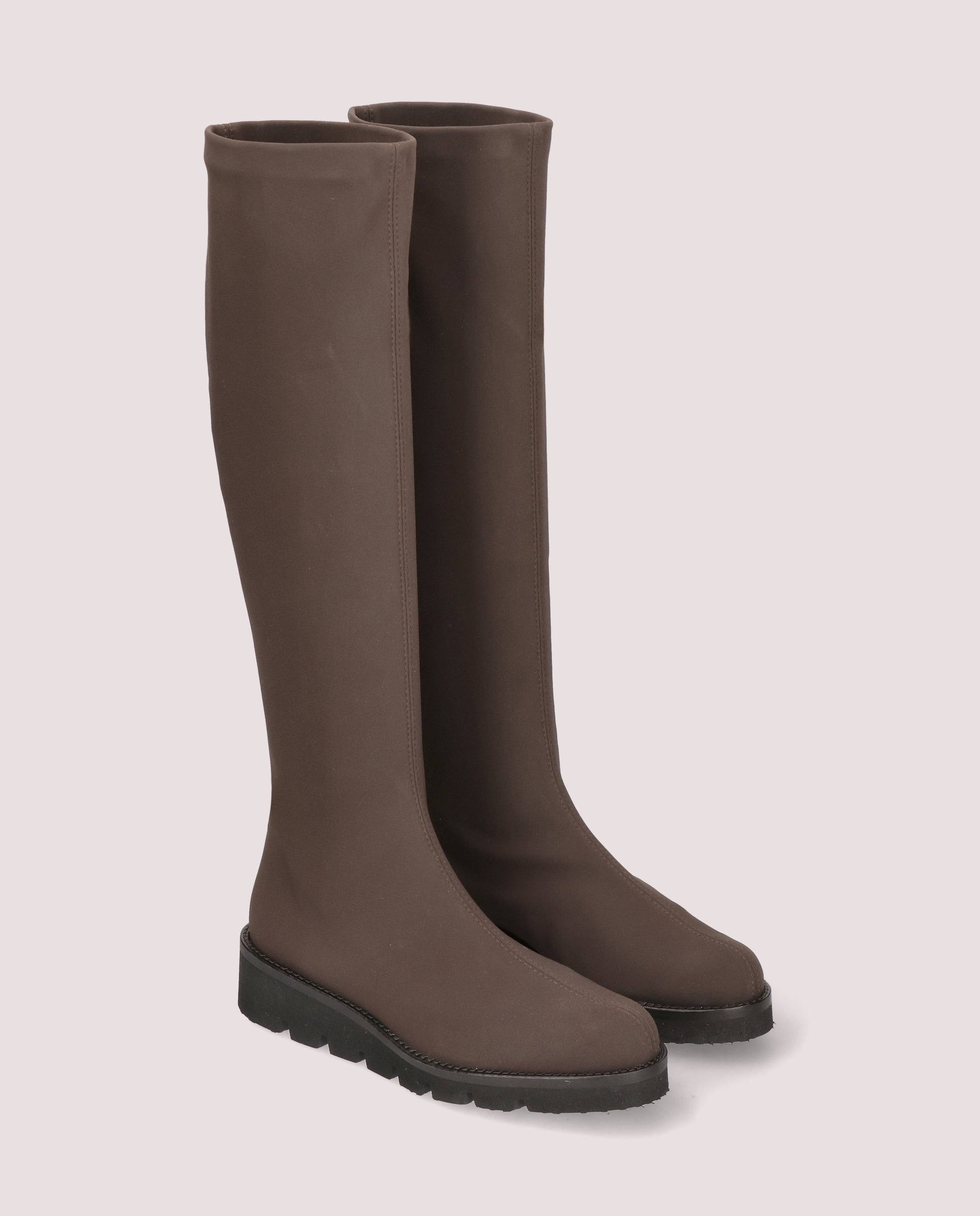 Image of Bette BROWN WOVEN Boots by PrettyBallerinas