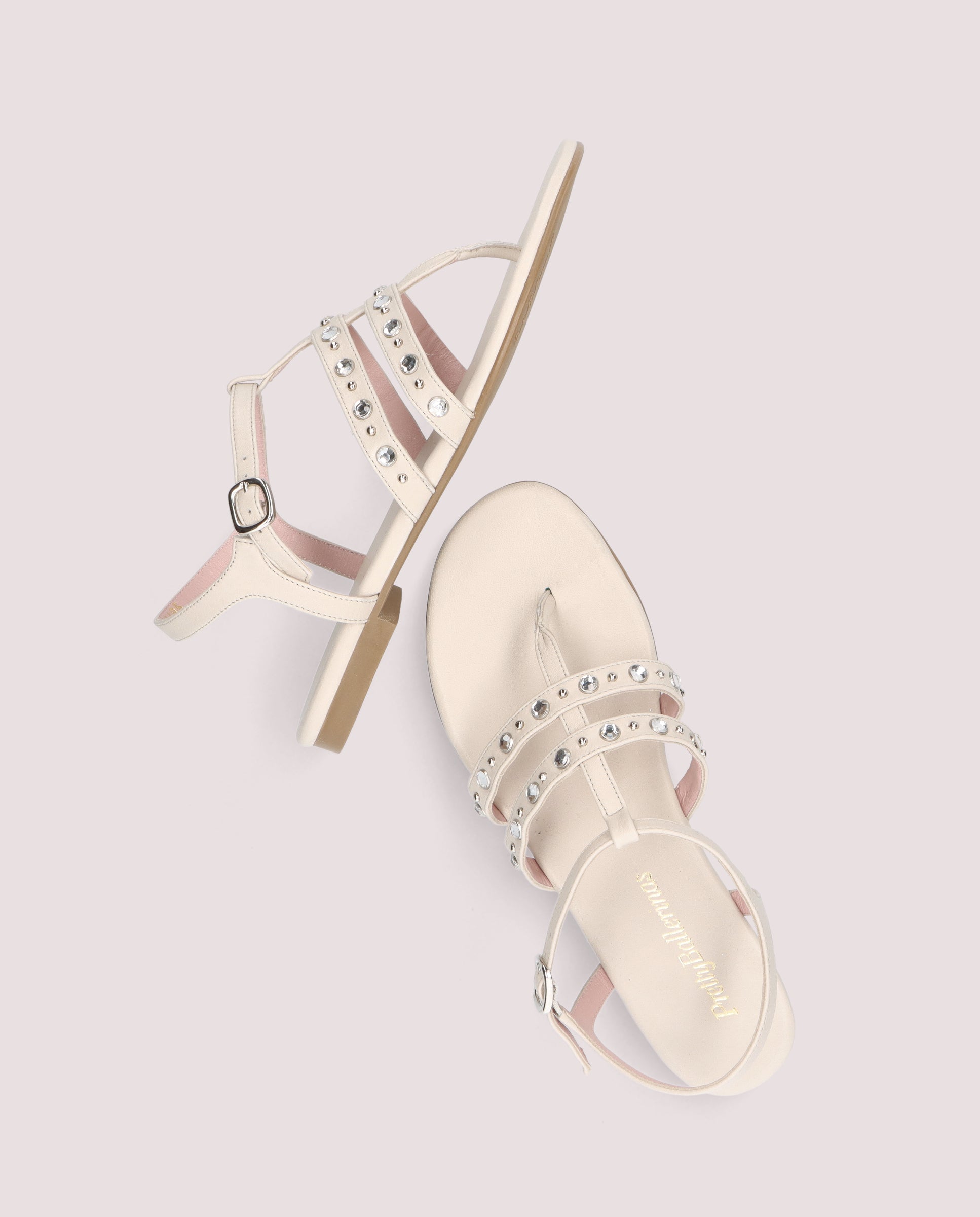 Sandalias Judy Blancos Piel