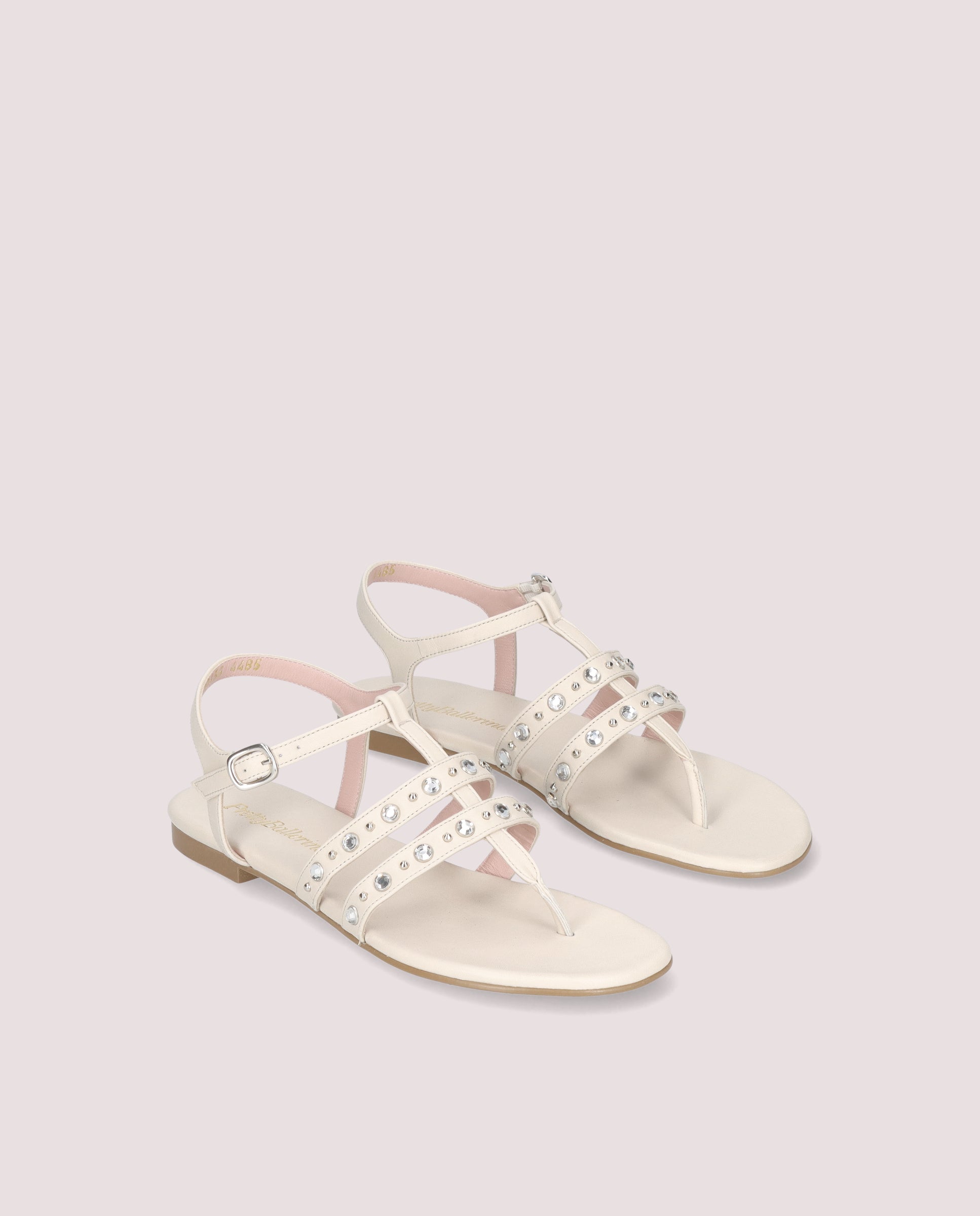 Sandalias Judy Blancos Piel