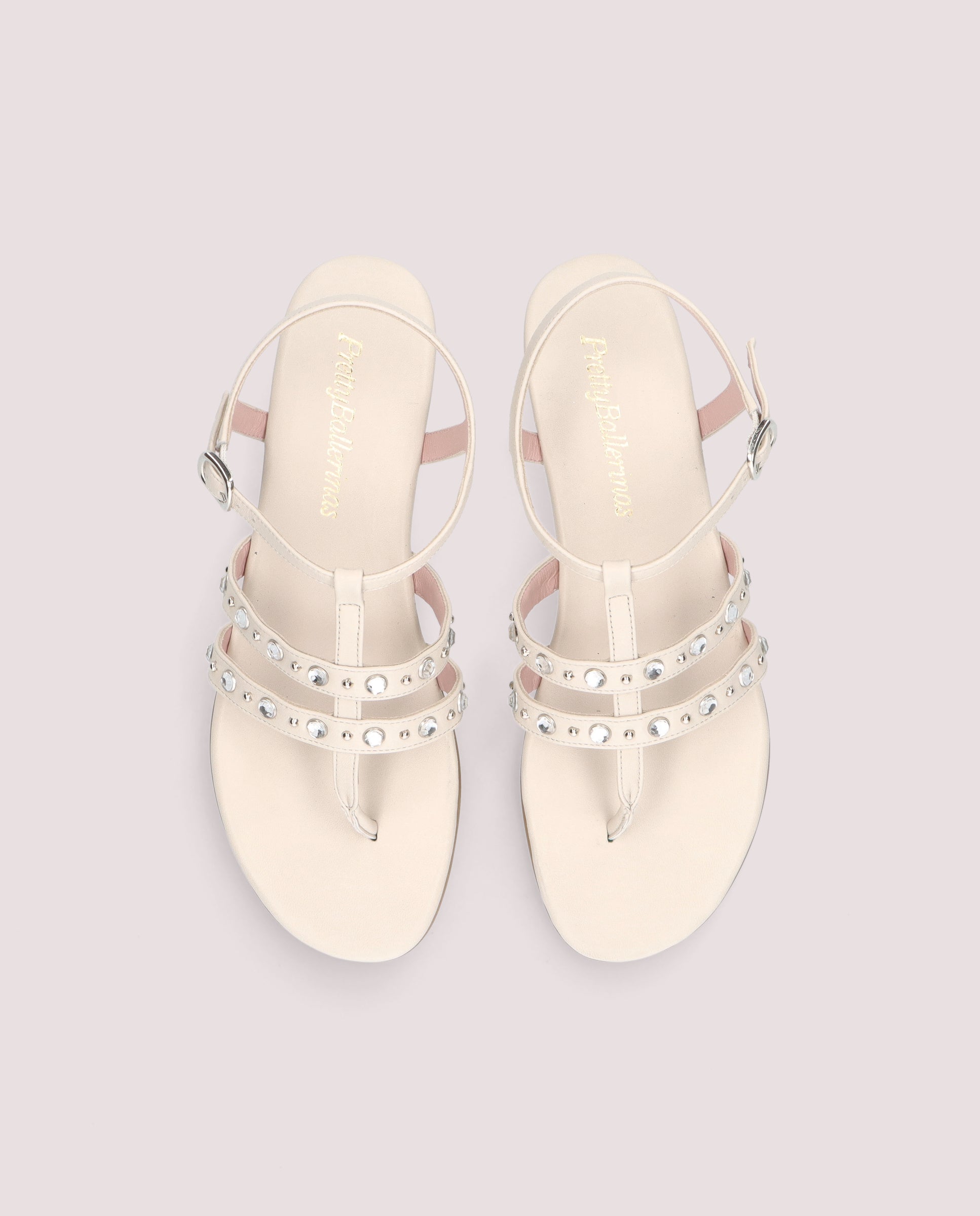 Sandalias Judy Blancos Piel