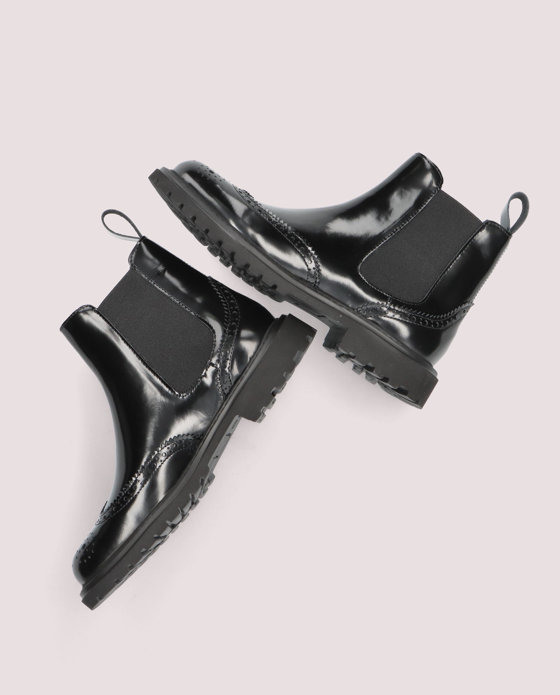 Botines Eliette Negros Piel