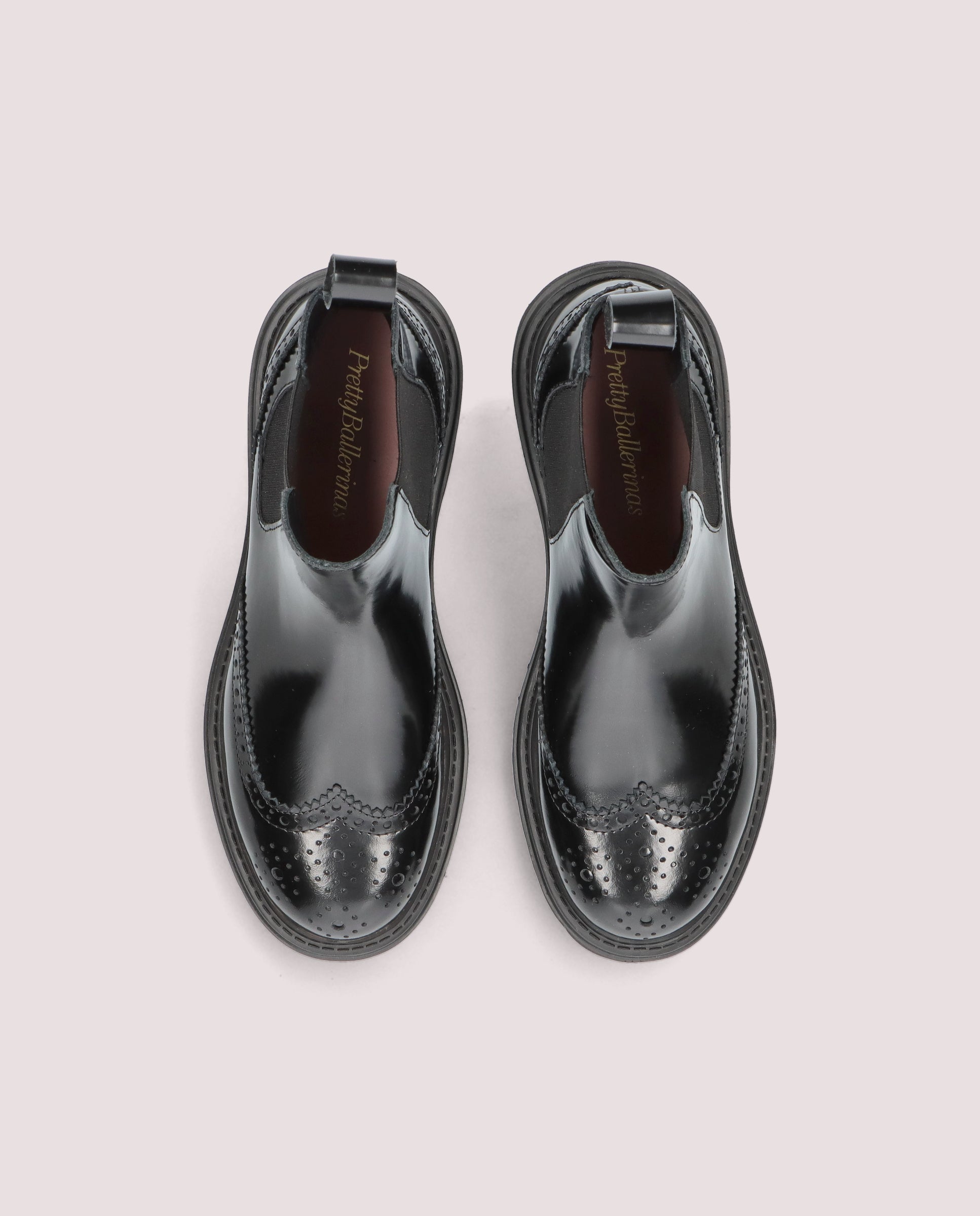 Vista alternativa de Botines Eliette Negros Piel por PrettyBallerinas