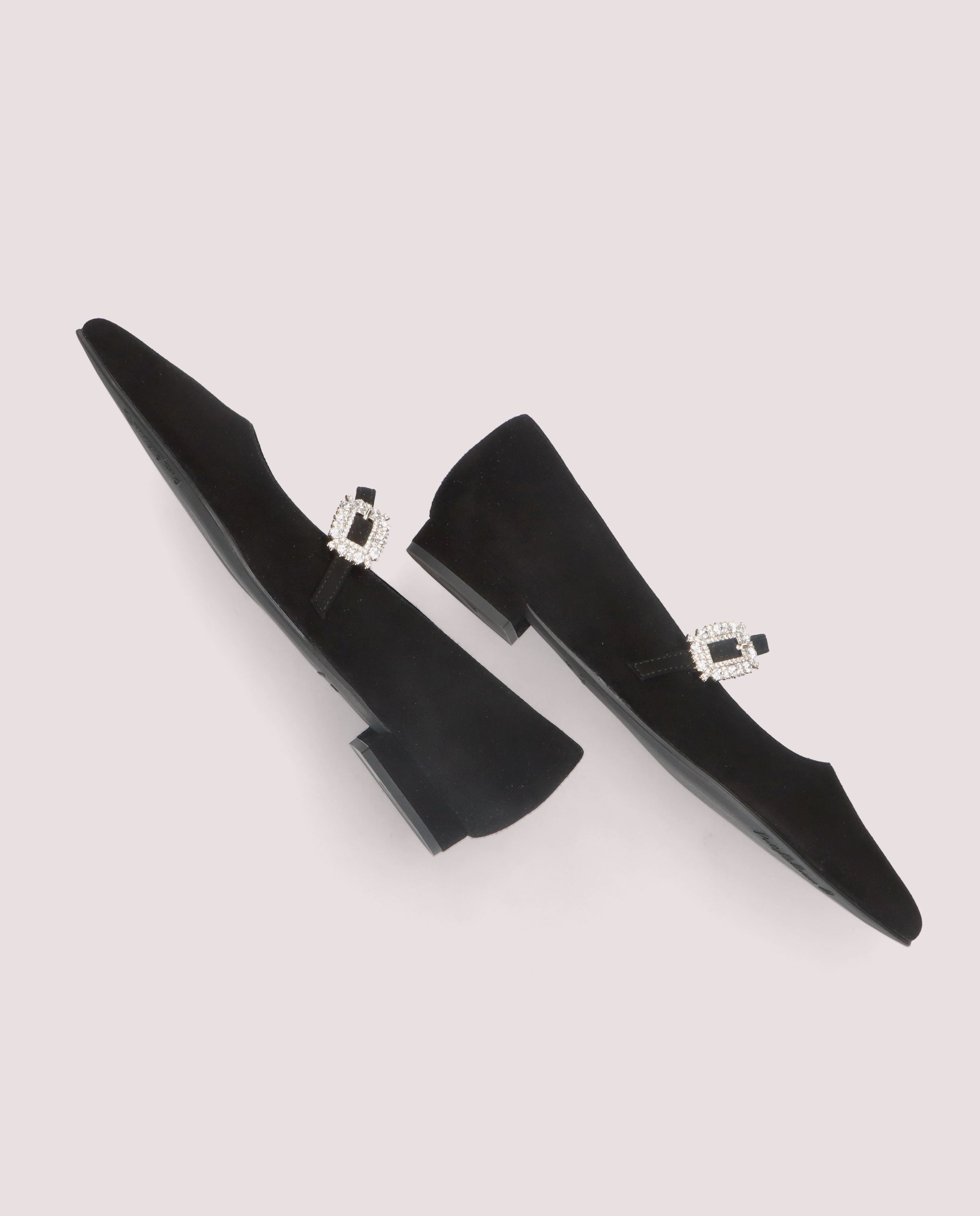 Ballerinas Clementine SCHWARZEN SUEDE