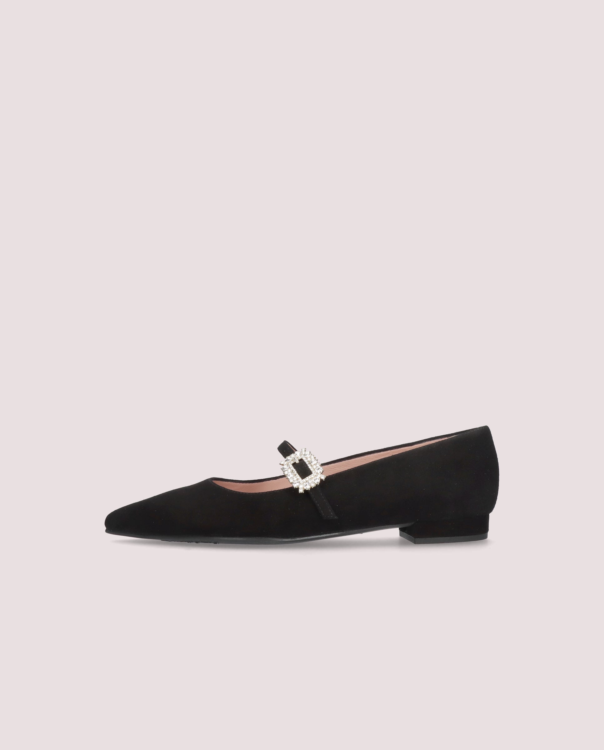 Ballerinas Clementine SCHWARZEN SUEDE