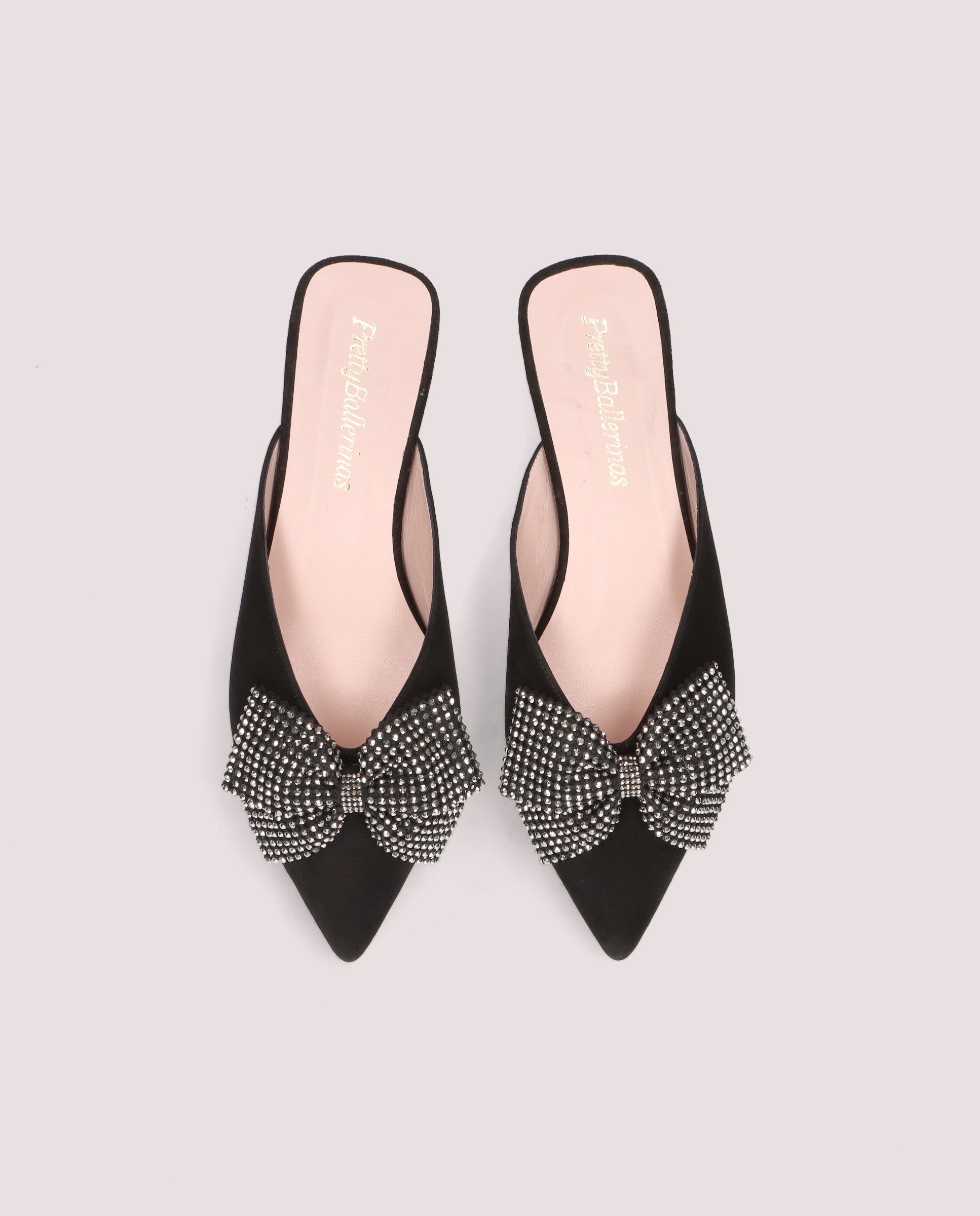 Vista alternativa de Mules Yvette Negros Ante por PrettyBallerinas