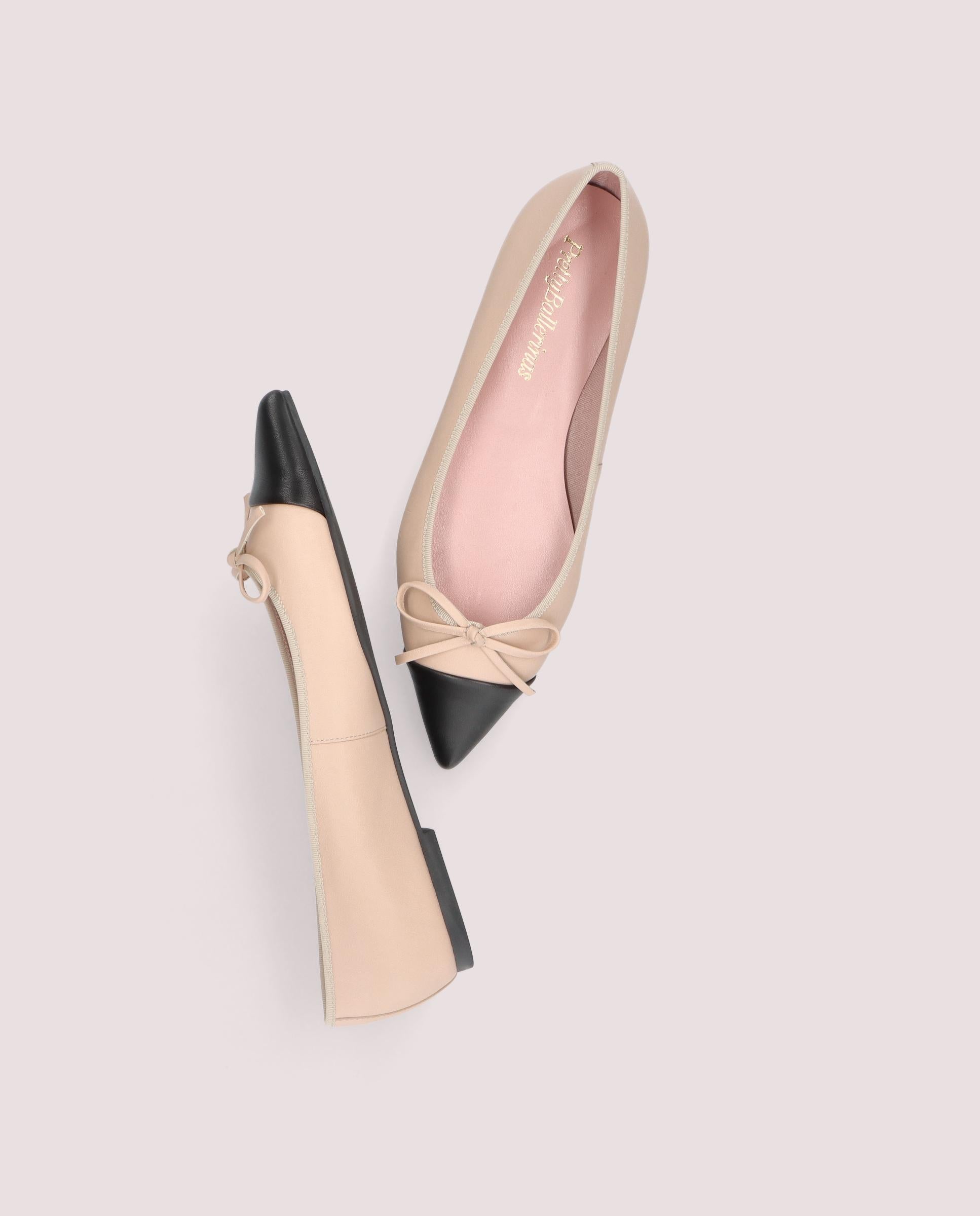 Bailarinas Ella Beiges Piel