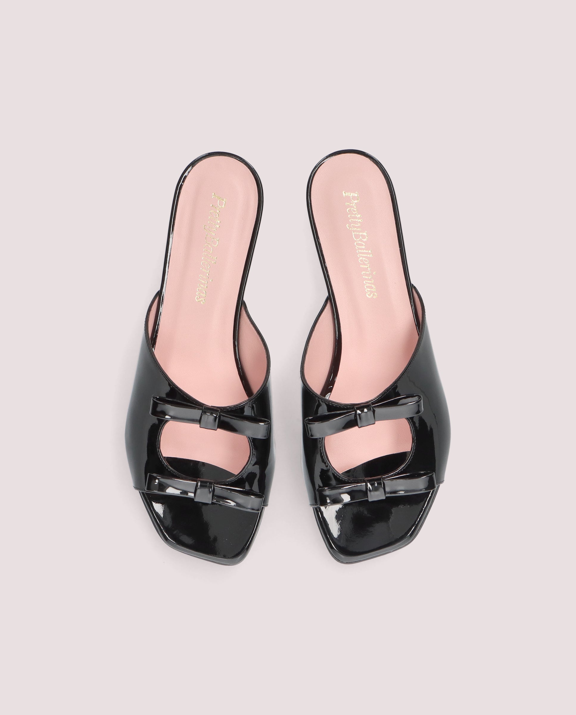 Alternative view of Sandalias Olivia Negros Charol by PrettyBallerinas