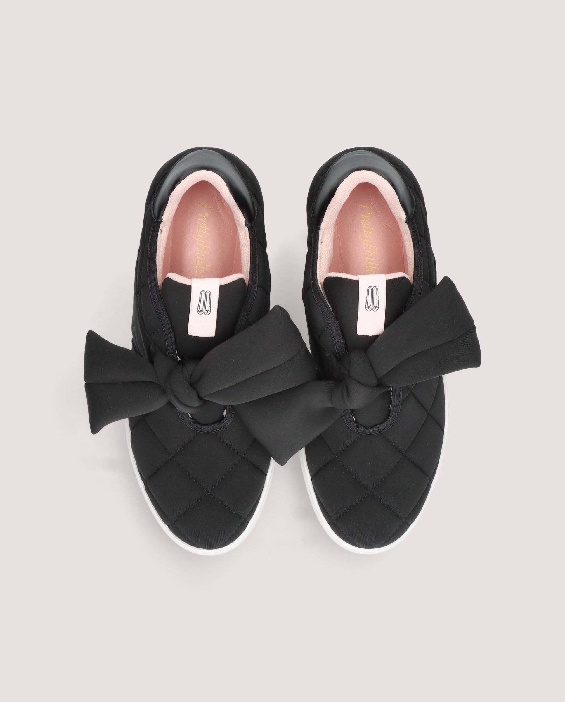 Vista alternativa de Deportivos Cordelia Negros Tejidos por PrettyBallerinas