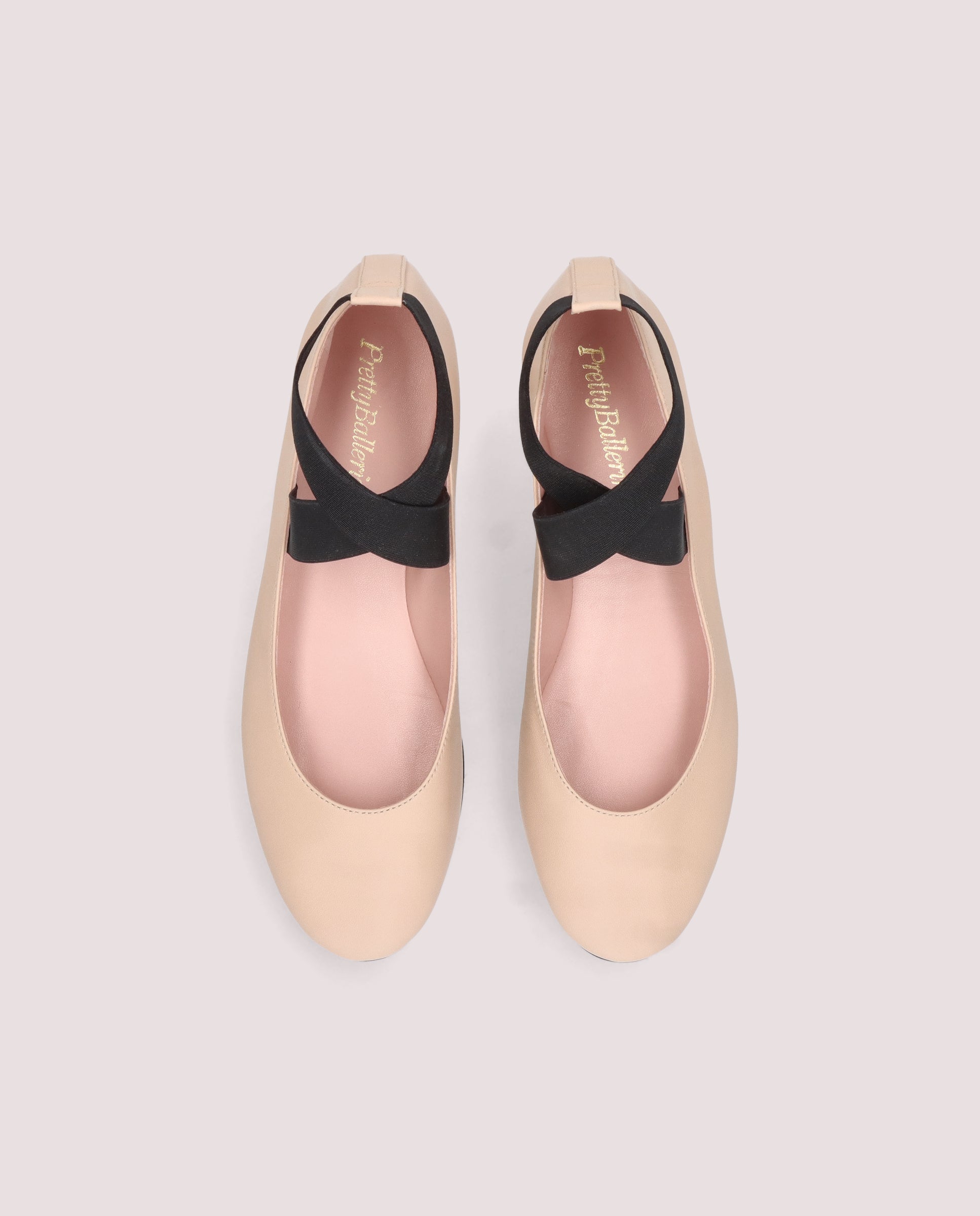 Vista alternativa de Bailarinas Nicole Beiges Piel por PrettyBallerinas