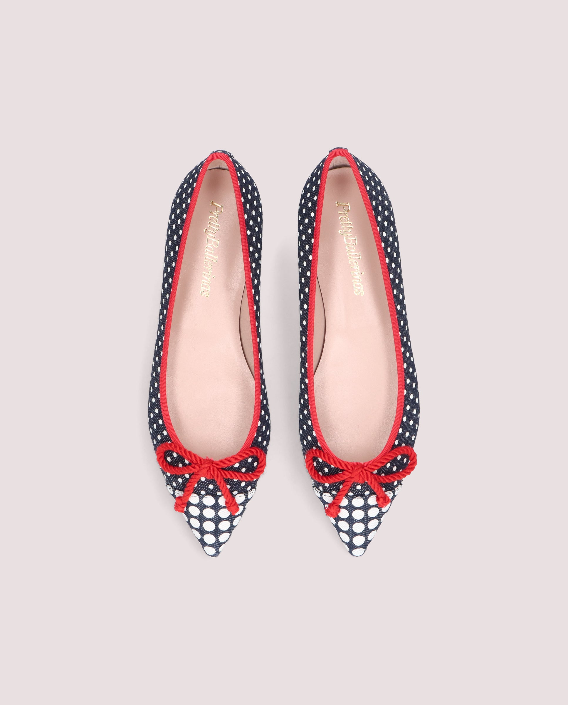 Vista alternativa de Bailarinas Ella Azules Tejidos por PrettyBallerinas