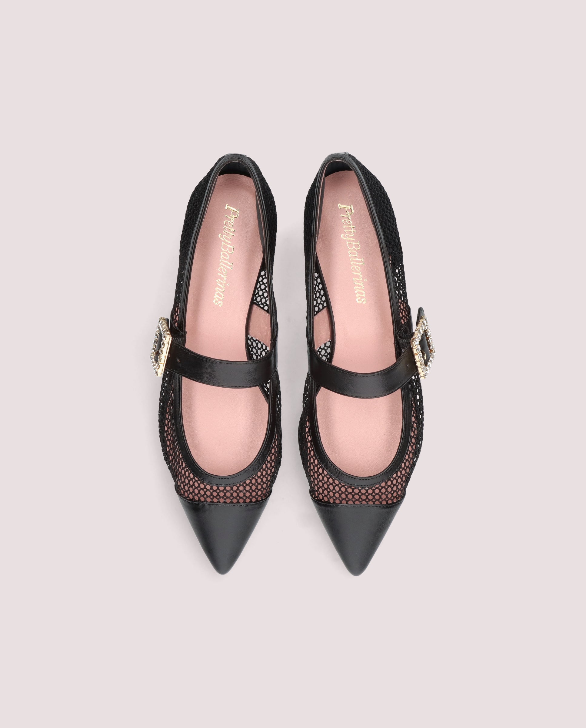 Vista alternativa de Bailarinas Ella Negros Red por PrettyBallerinas